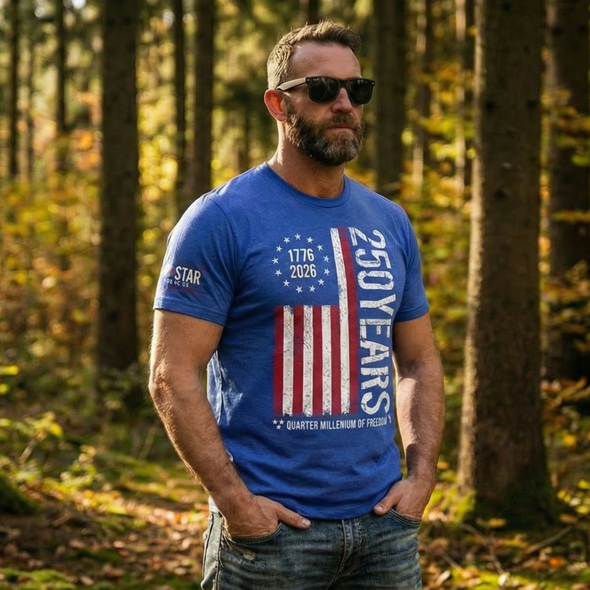 250 YEARS OF FREEDOM TEE