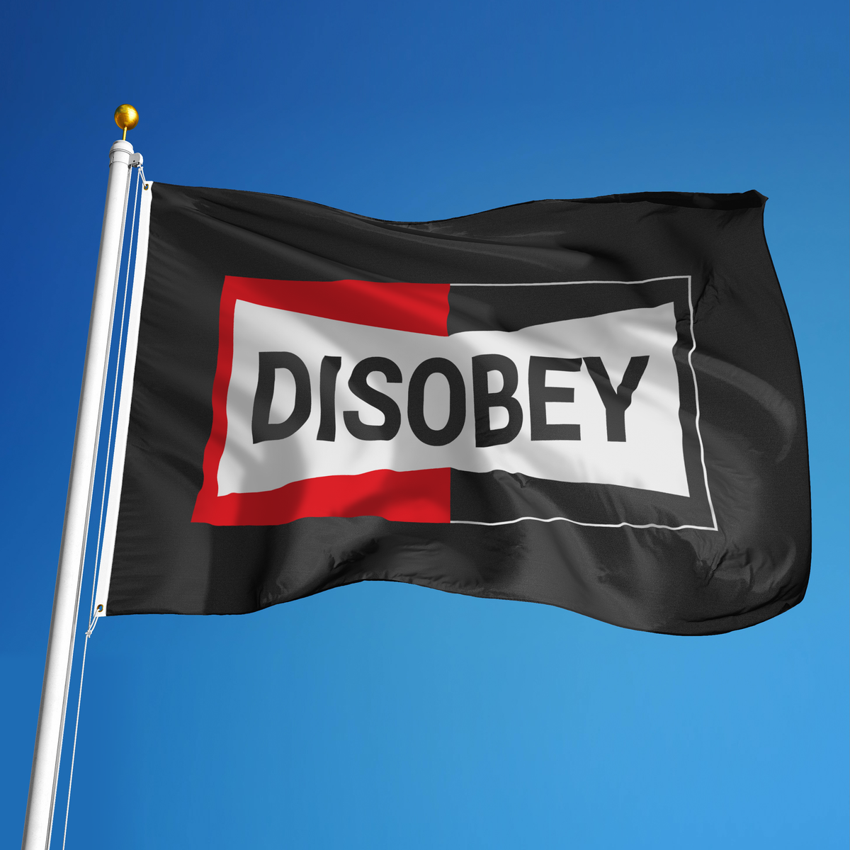 Disobyed Image Disobey Flag | Ungovernable Libertarian Outdoor Flag - TriStar Trading Co.
