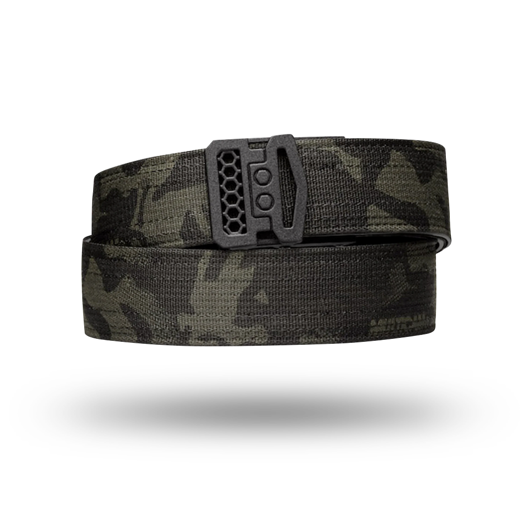 KORE ESSENTIALS X10 TACTICAL BELT - BLACK MULTICAM