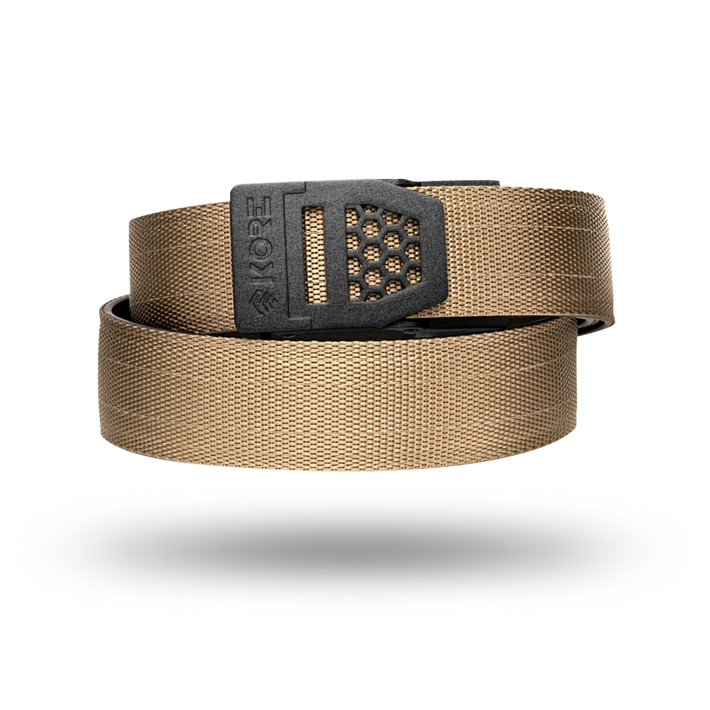 KORE Essentials X6 Tactical Belt TAN TriStar Trading