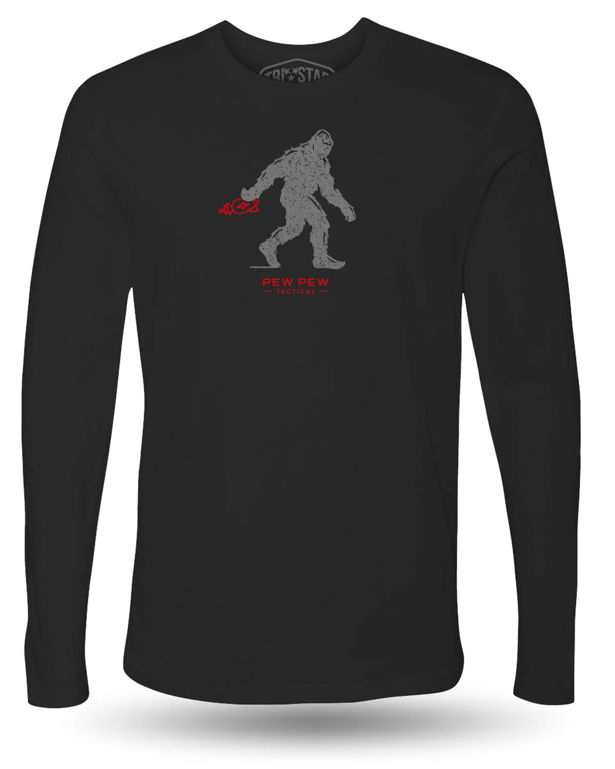PEW PEW TACTICAL BIGFOOT LONG SLEEVE - BLACK