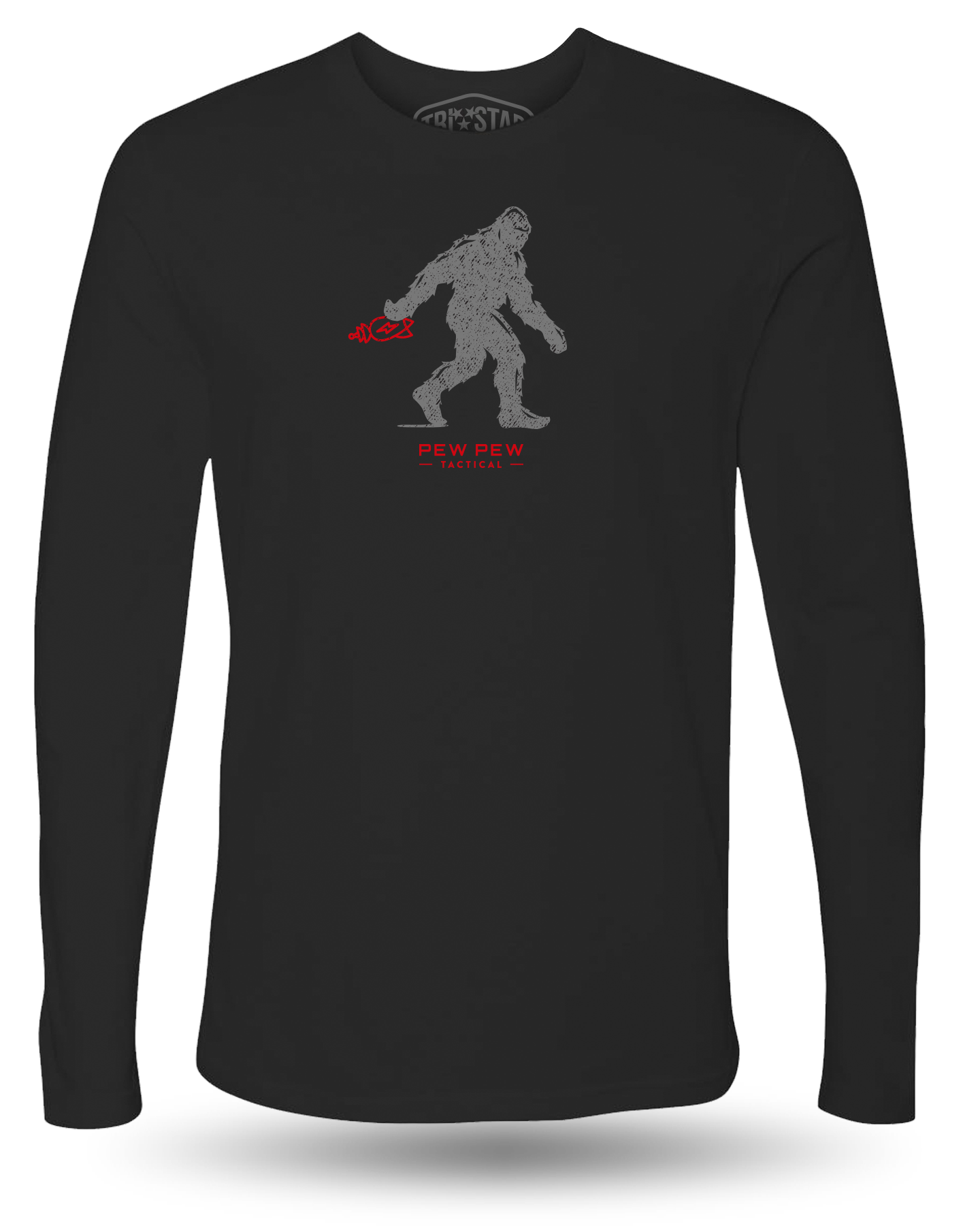 PEW PEW TACTICAL BIGFOOT LONG SLEEVE - BLACK