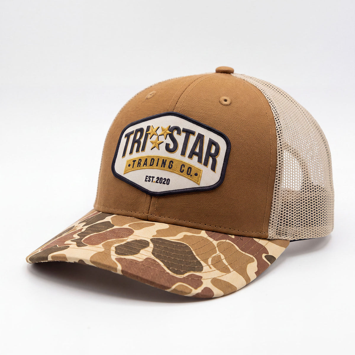 TRISTAR CAMO TRUCKER HAT