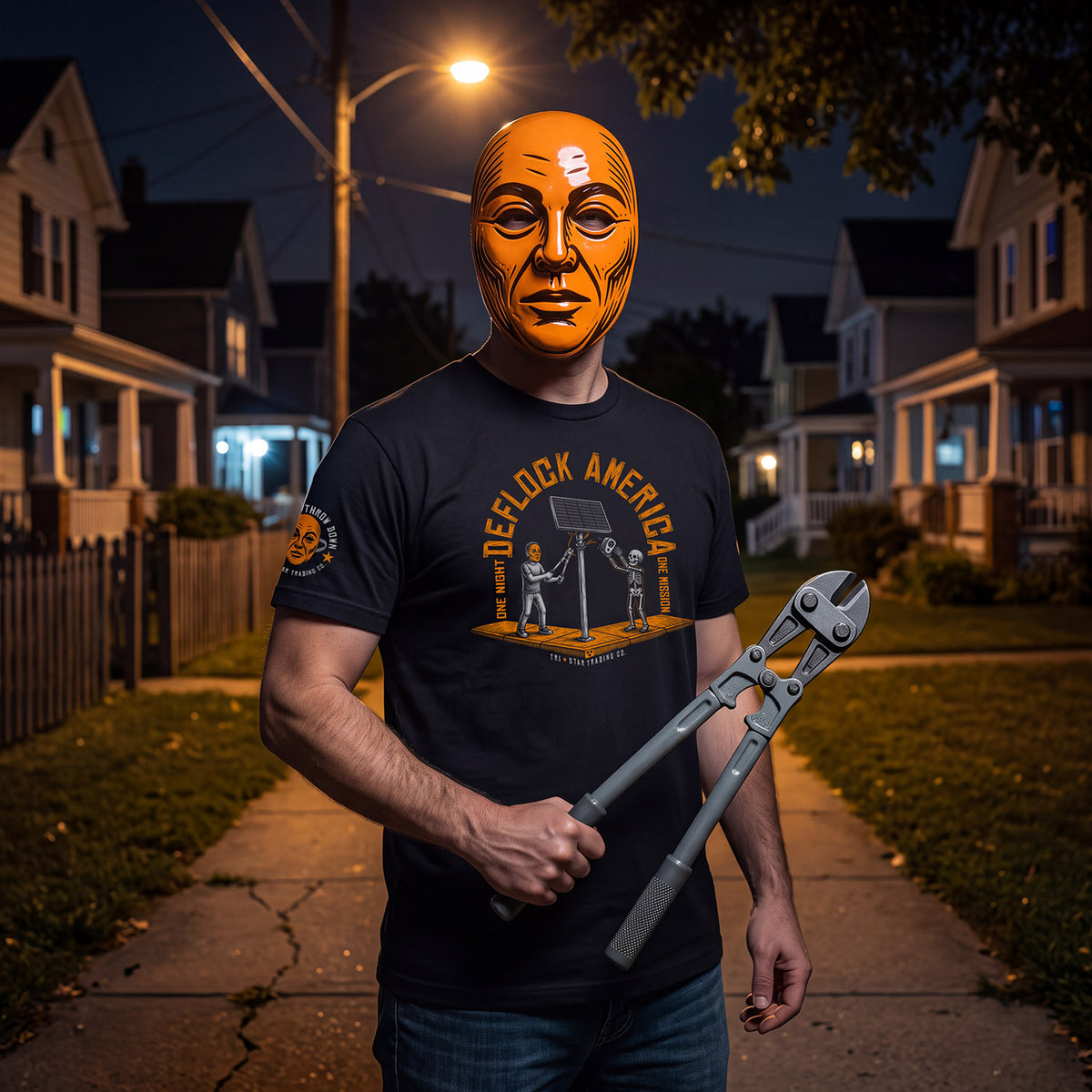 DEFLOCK AMERICA TEE HALLOWEEN LIMITED EDITION