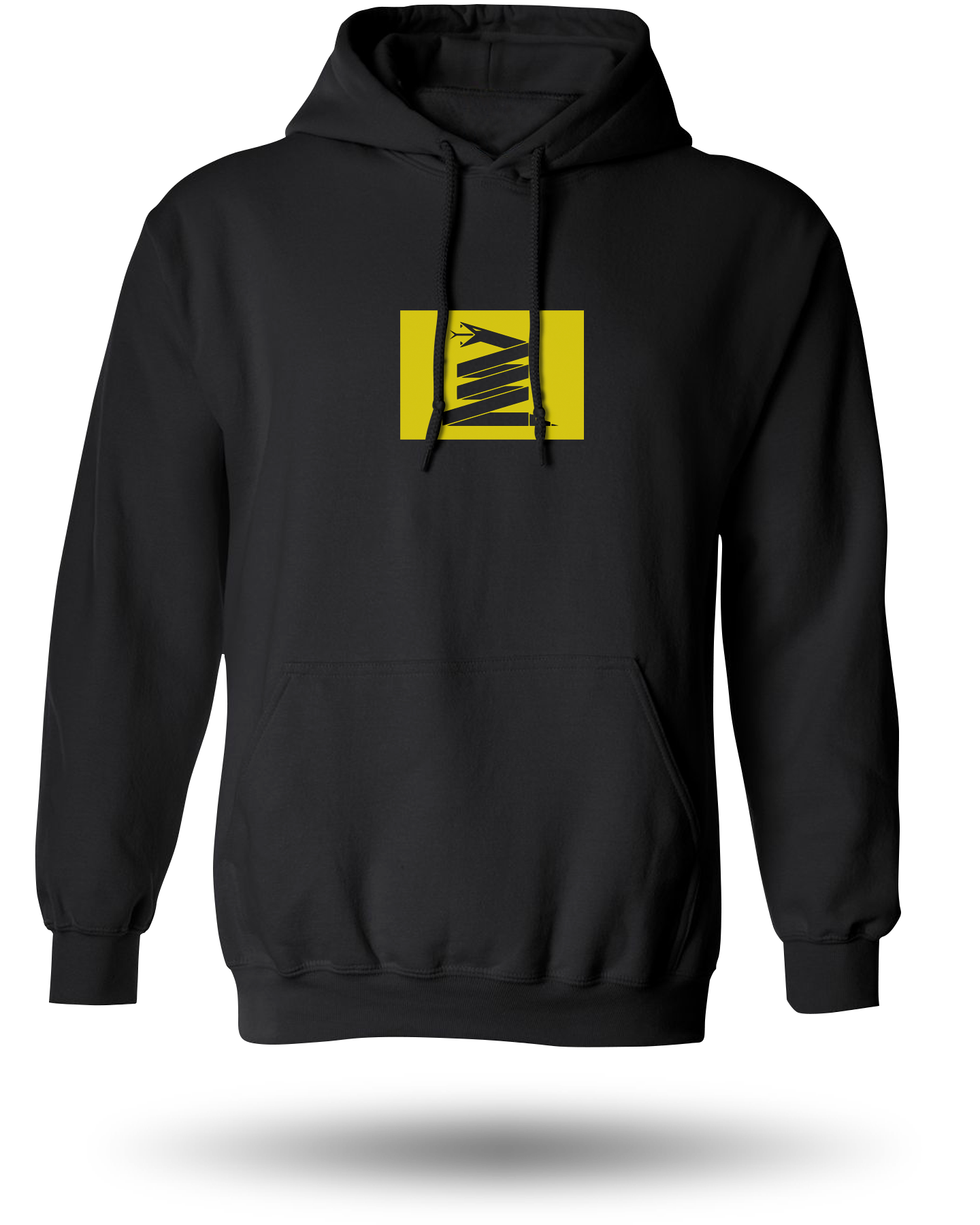 DO. NOT. TREAD. HOODIE - BLACK