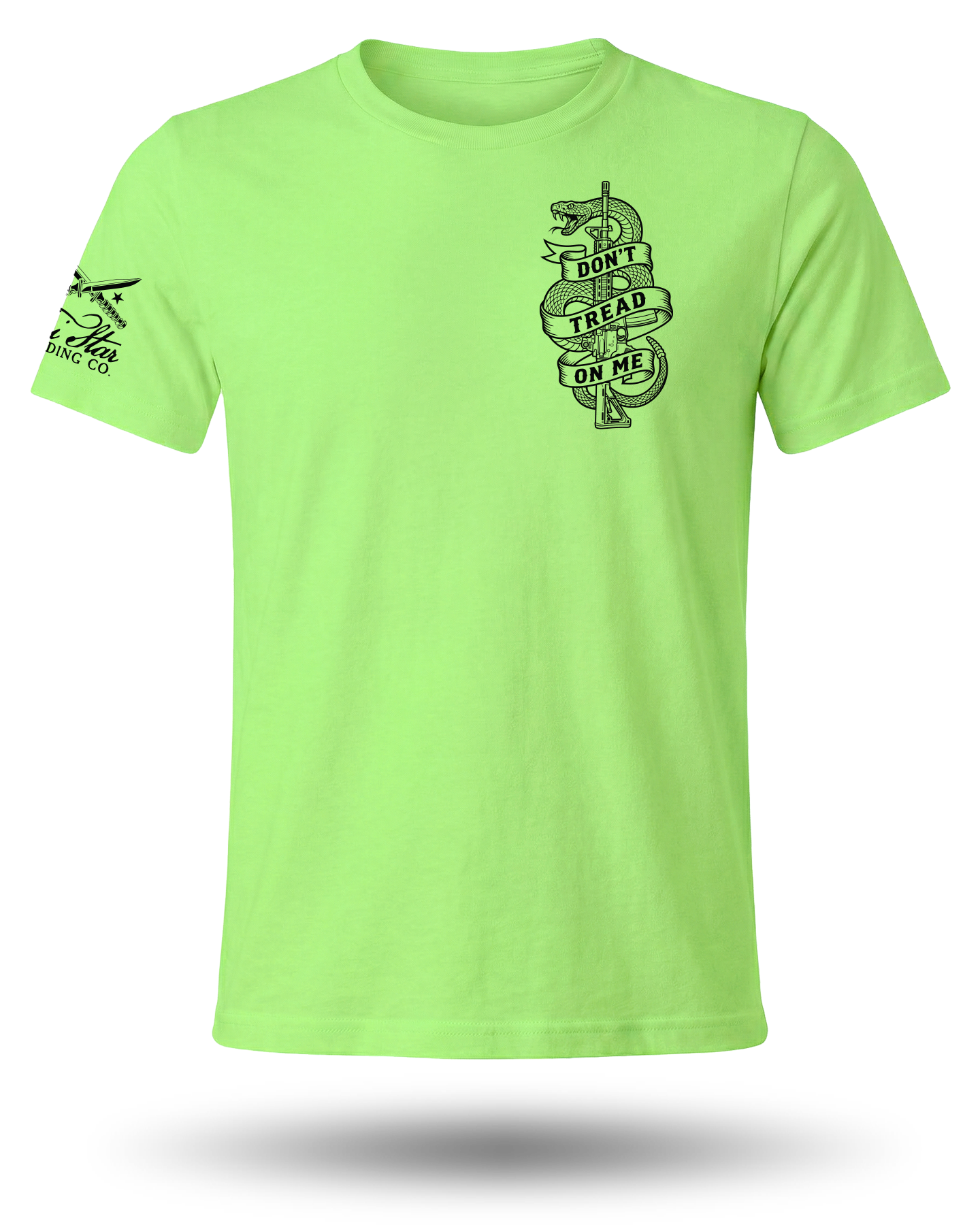 OLD SCHOOL DO NOT TREAD TEE (HI-VIS)