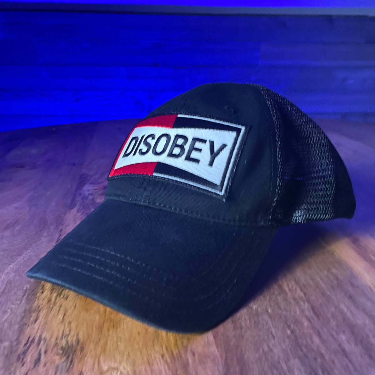 DISOBEY LOW PROFILE DAD HAT - BLACK