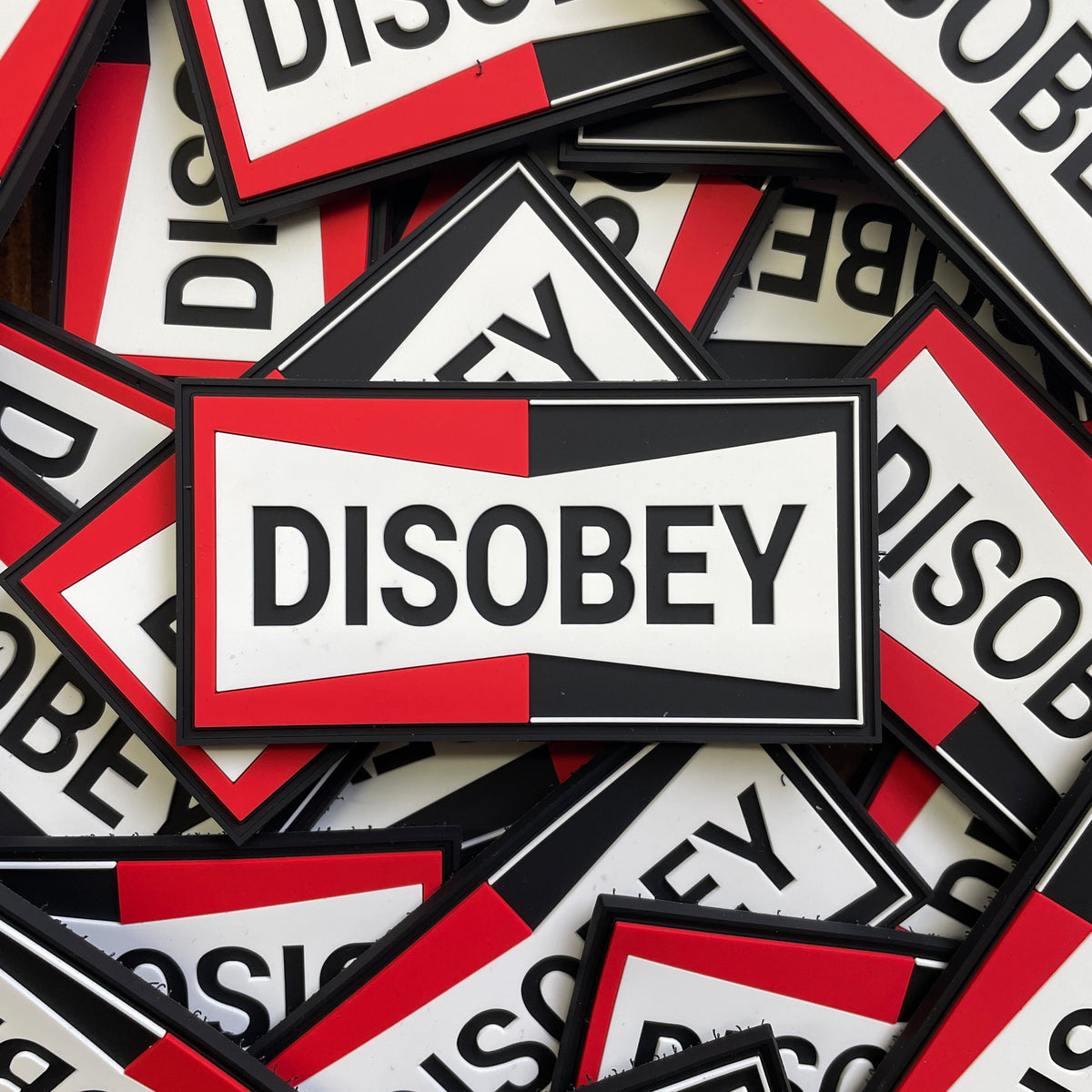 Disobyed Image Disobey Morale Patch | Ungovernable Tactical Patch - TriStar Trading Co.