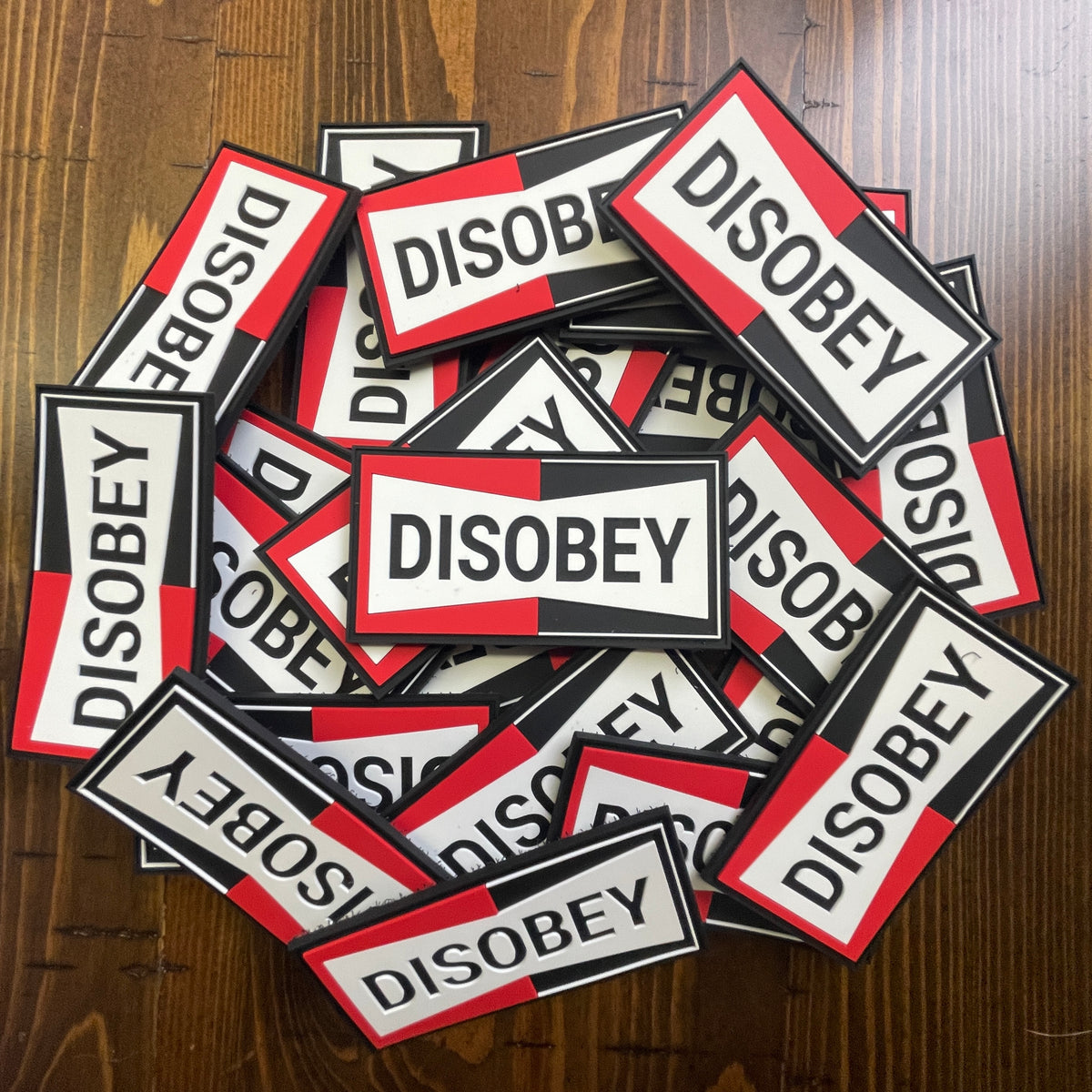 Disobey Morale Patch | Ungovernable Tactical Patch - TriStar Trading Co.