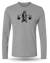 GET FIT OR DIE BEAR LONG SLEEVE - GRAY