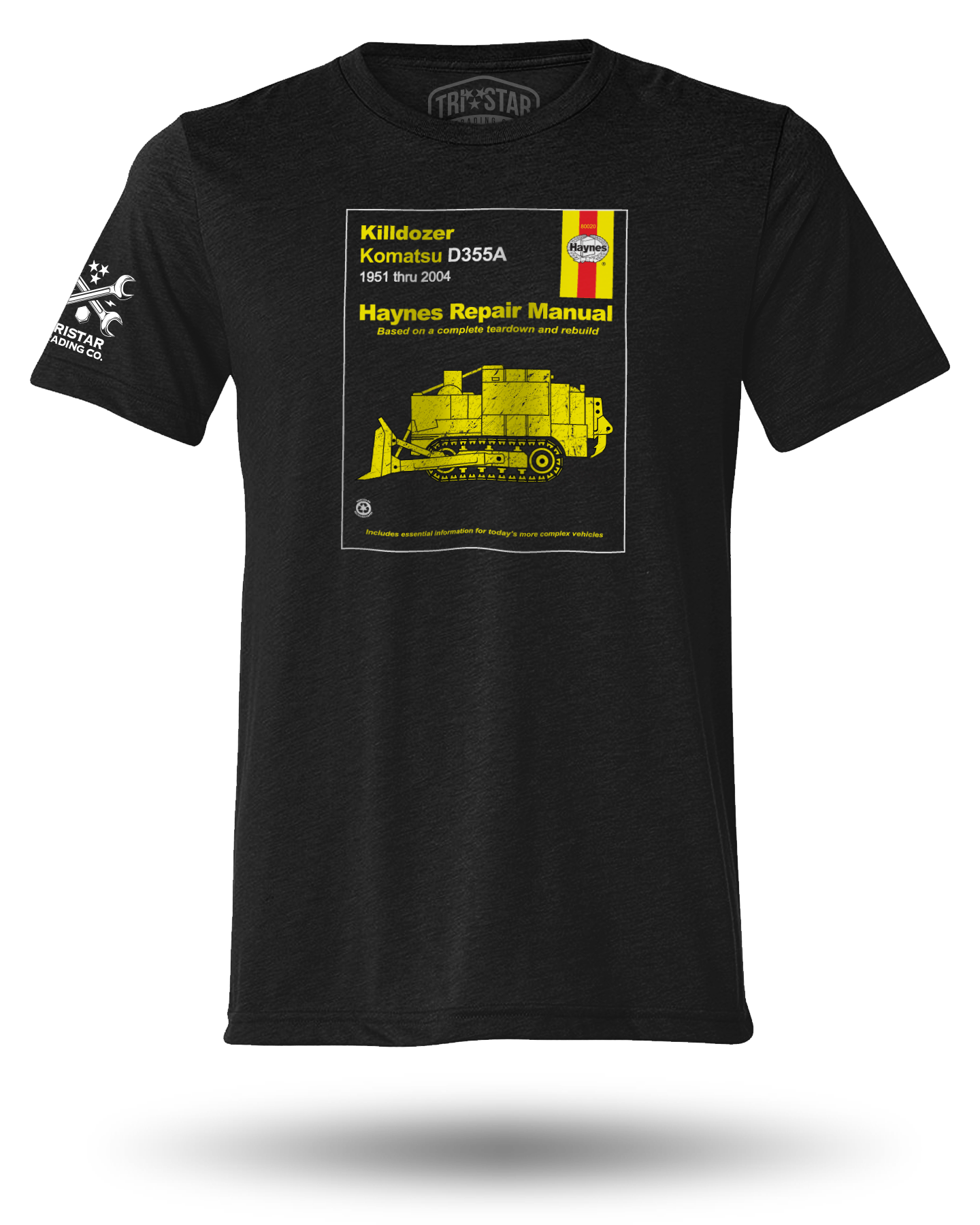 KILLDOZER REPAIR MANUAL TEE - BLACK