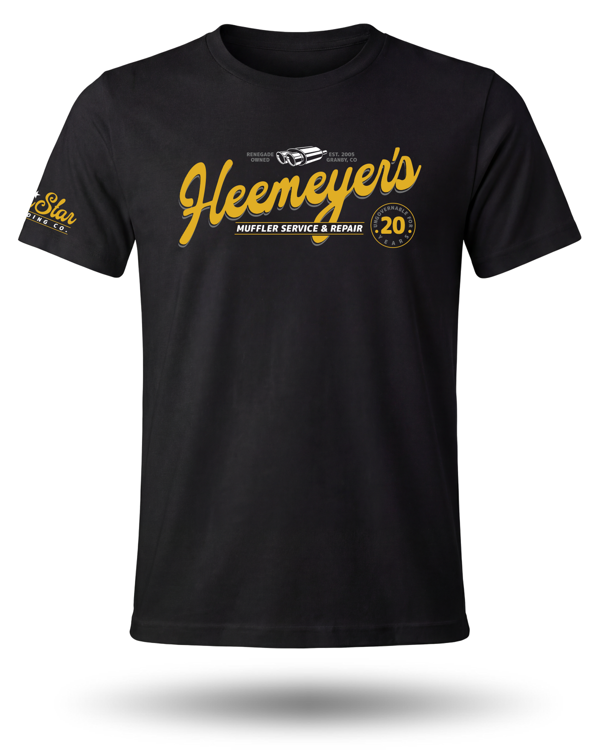 HEEMEYER'S MUFFLER SHOP TEE