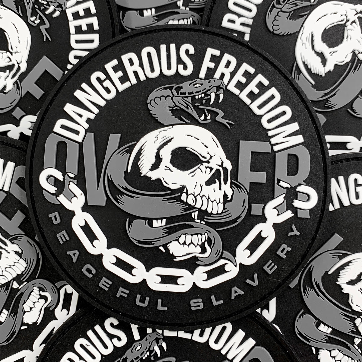 DANGEROUS FREEDOM OVER PEACEFUL SLAVERY PATCH