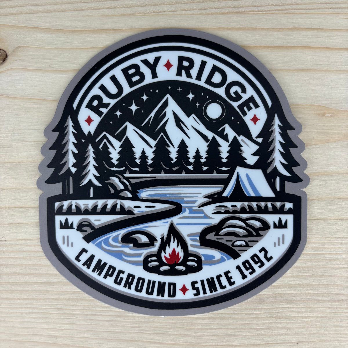 RUBY RIDGE DECAL