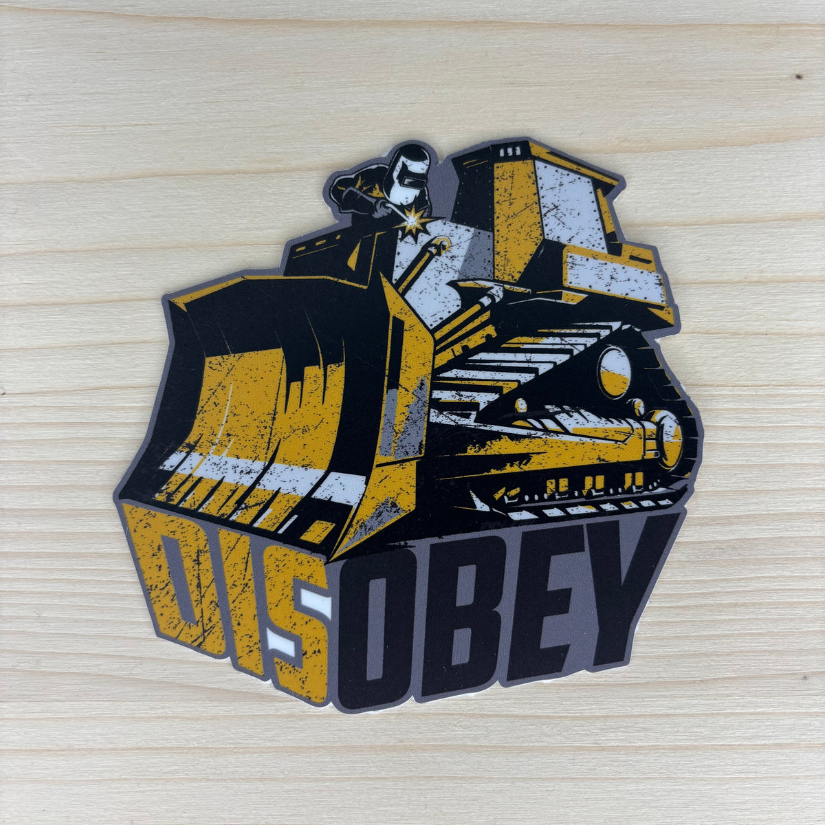 DISOBEY KILLDOZER 20TH ANNIVERSARY DECAL