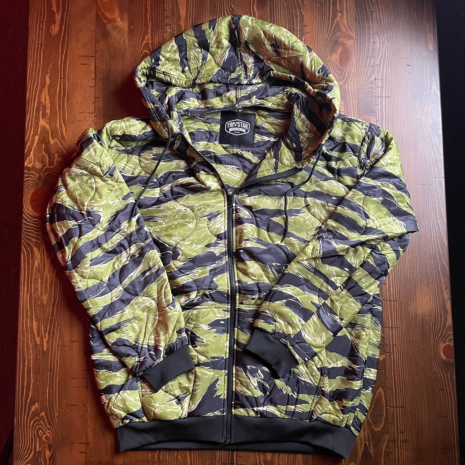 WOOBIE ZIP-UP JACKET - VIETNAM TIGER STRIPE