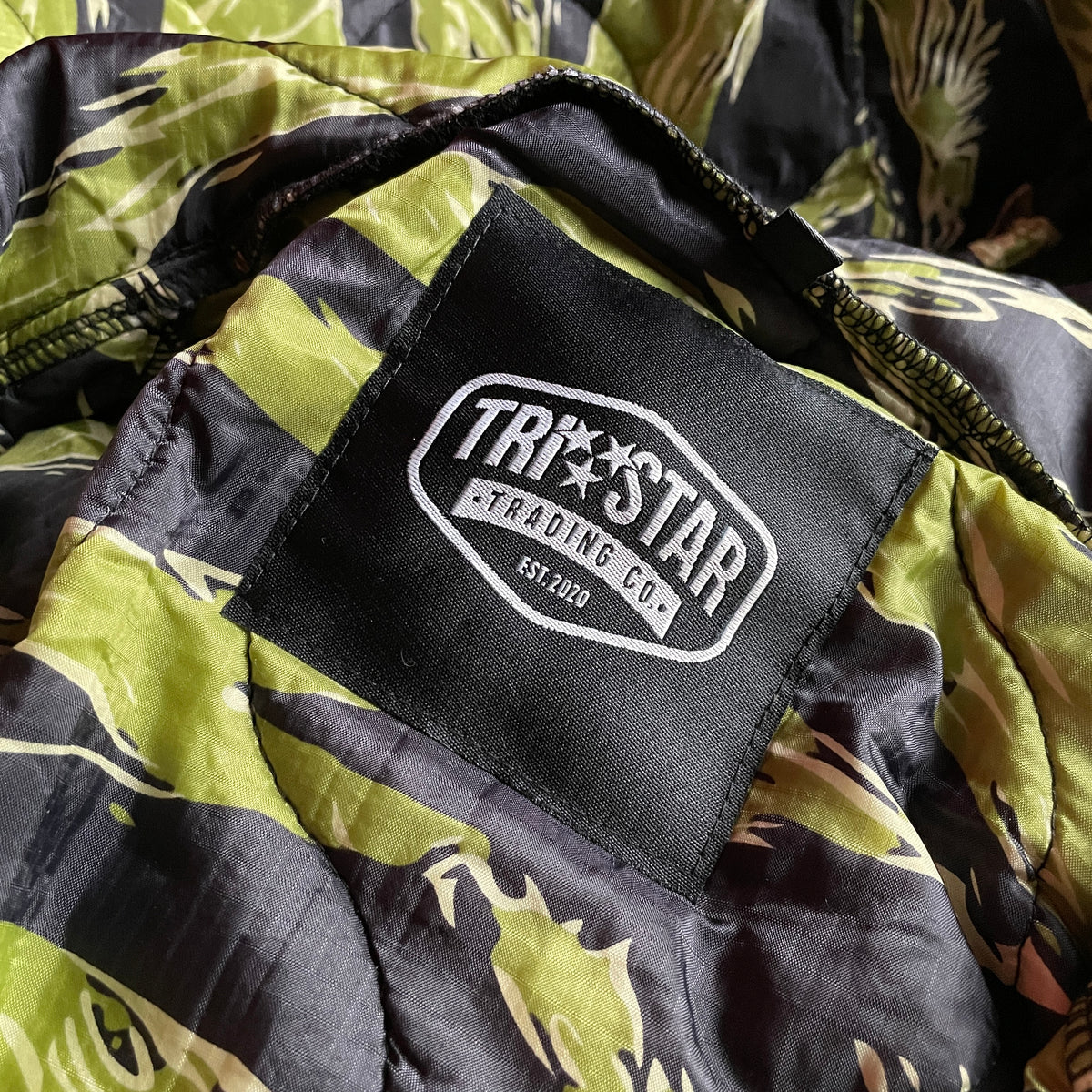 WOOBIE ZIP-UP JACKET - VIETNAM TIGER STRIPE