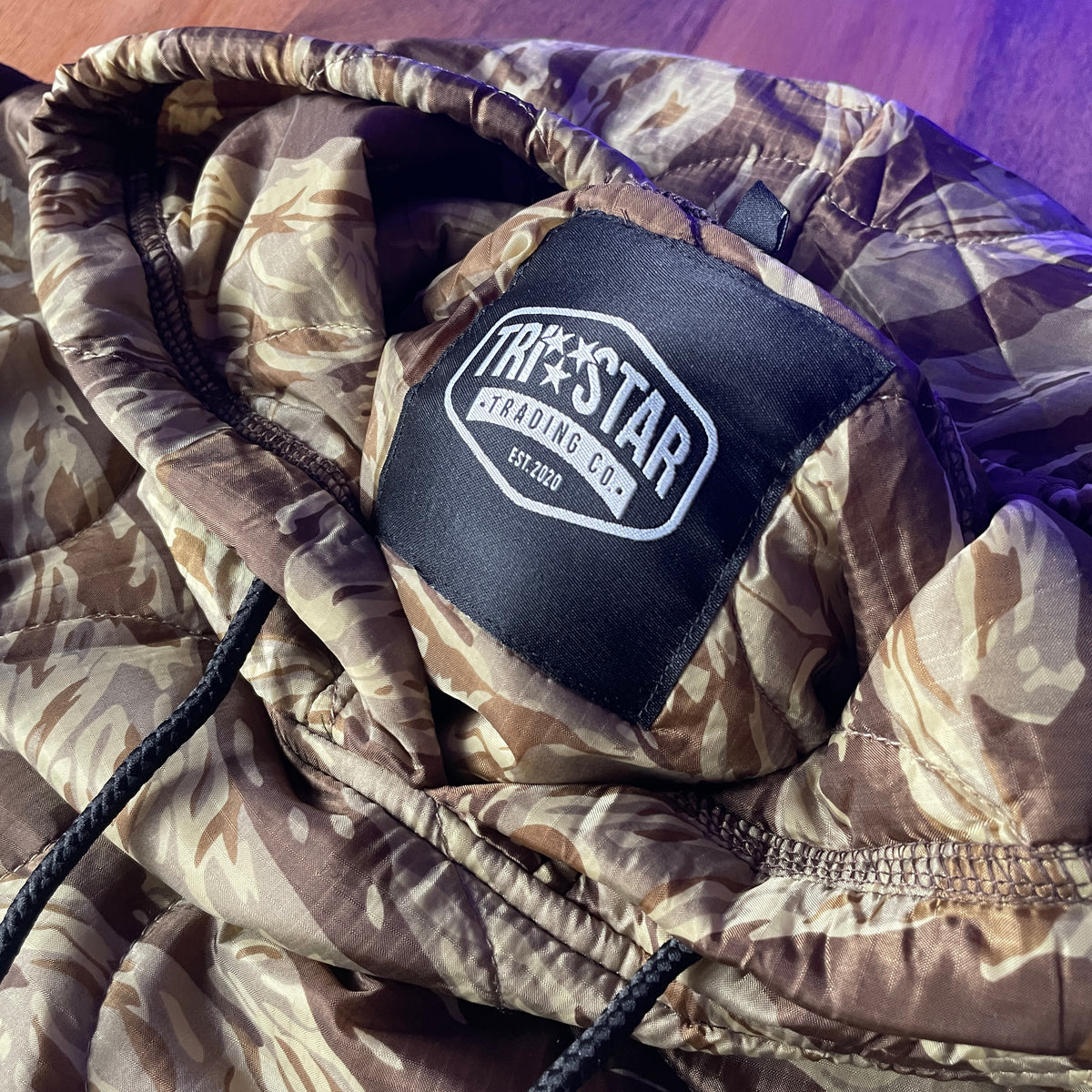 WOOBIE HOODIE - DESERT STRIPE