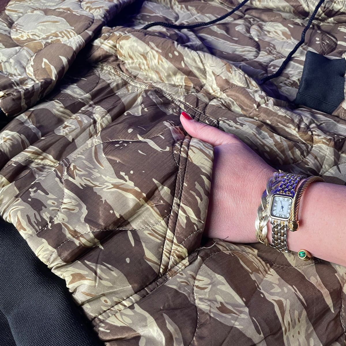 WOOBIE HOODIE - DESERT STRIPE