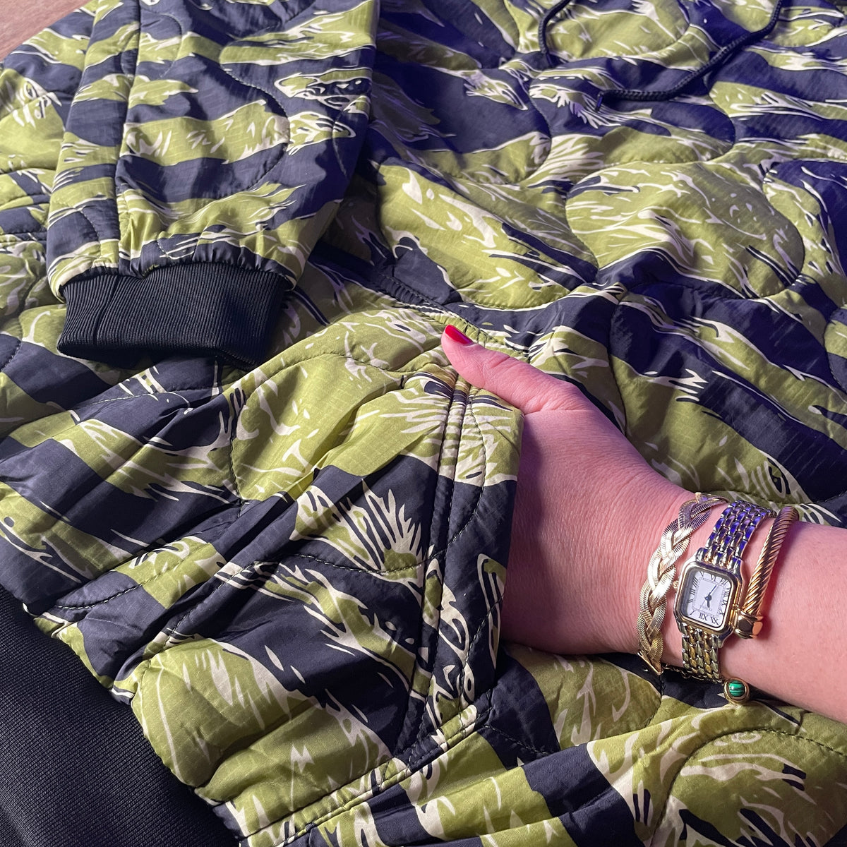 WOOBIE HOODIE - VIETNAM TIGER STRIPE