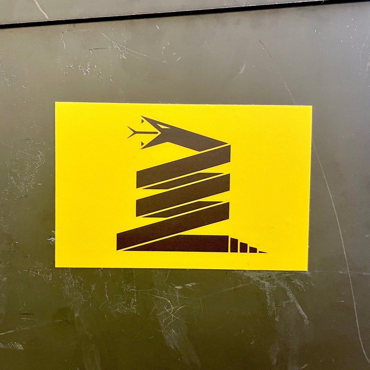 DO. NOT. TREAD. DECAL