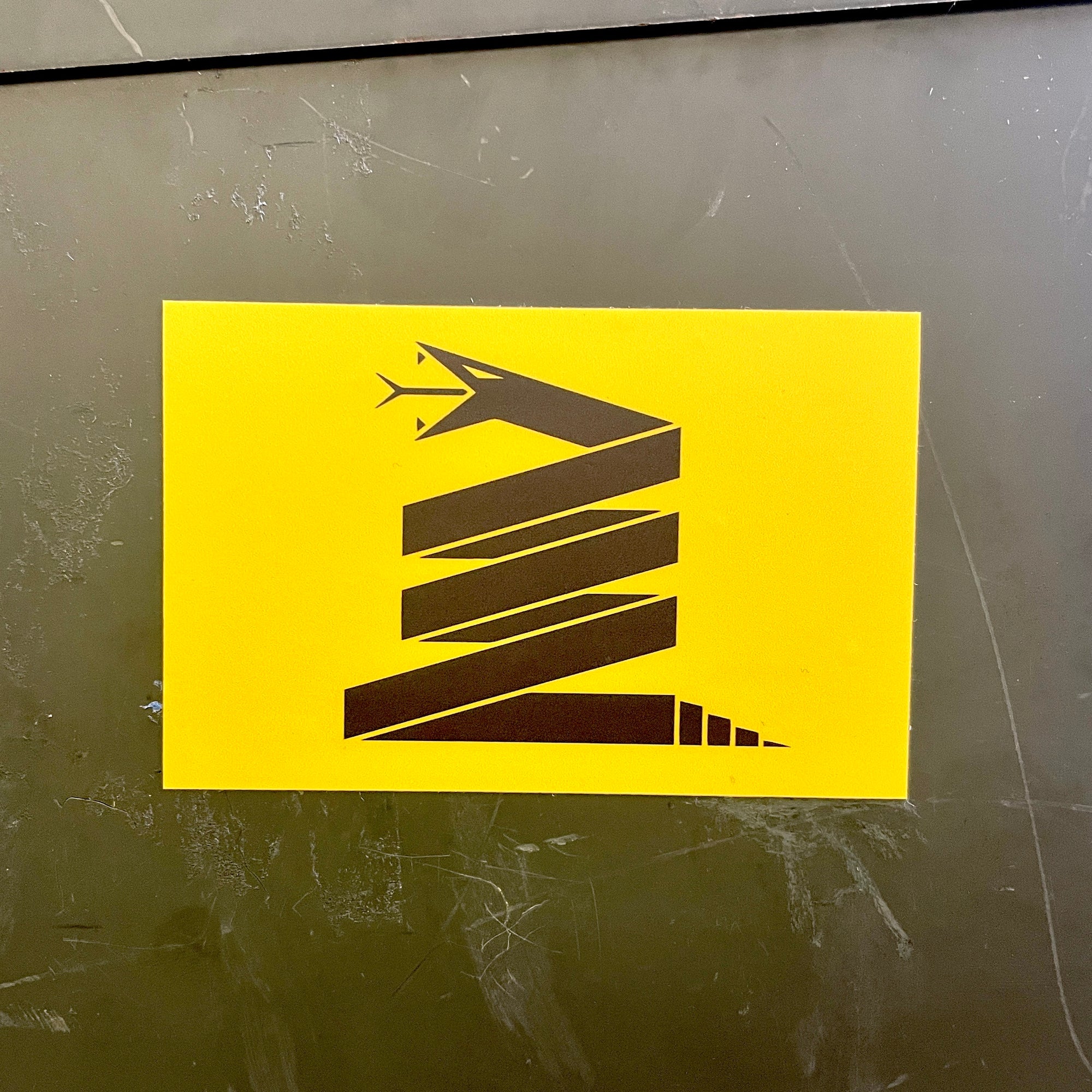 DO. NOT. TREAD. DECAL