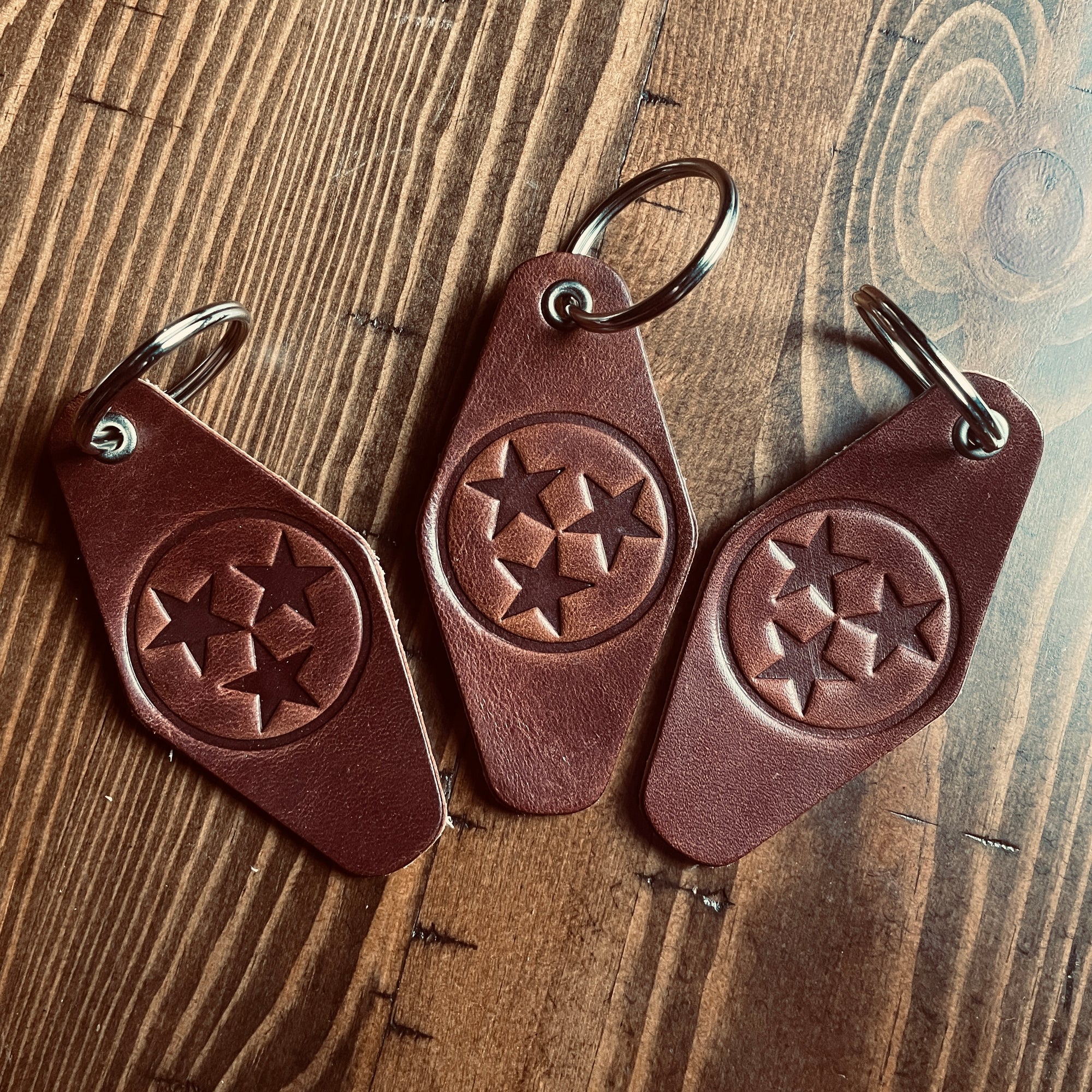 Handmade Leather Key Fob