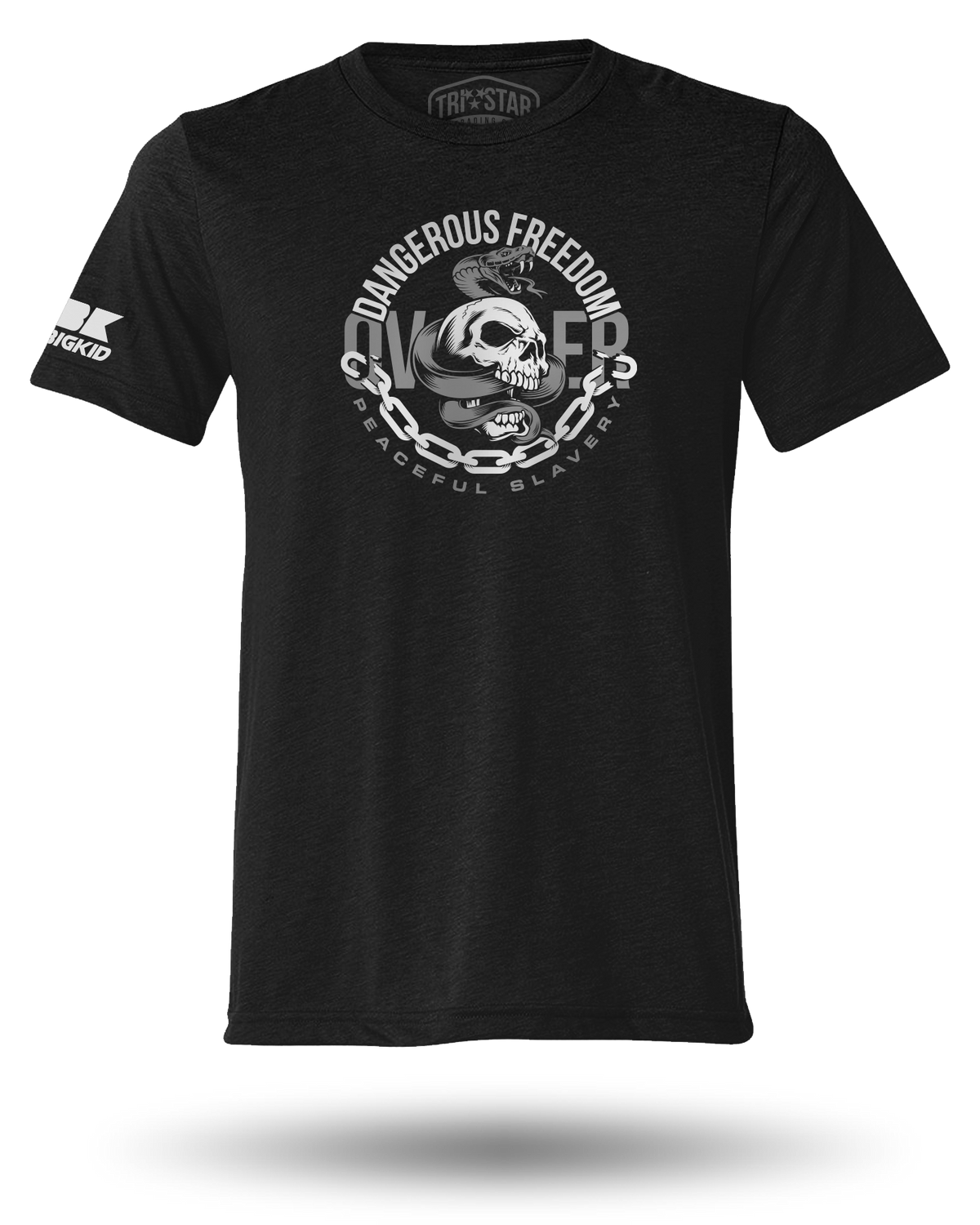 MRBIGKID DANGEROUS FREEDOM TEE - BLACK