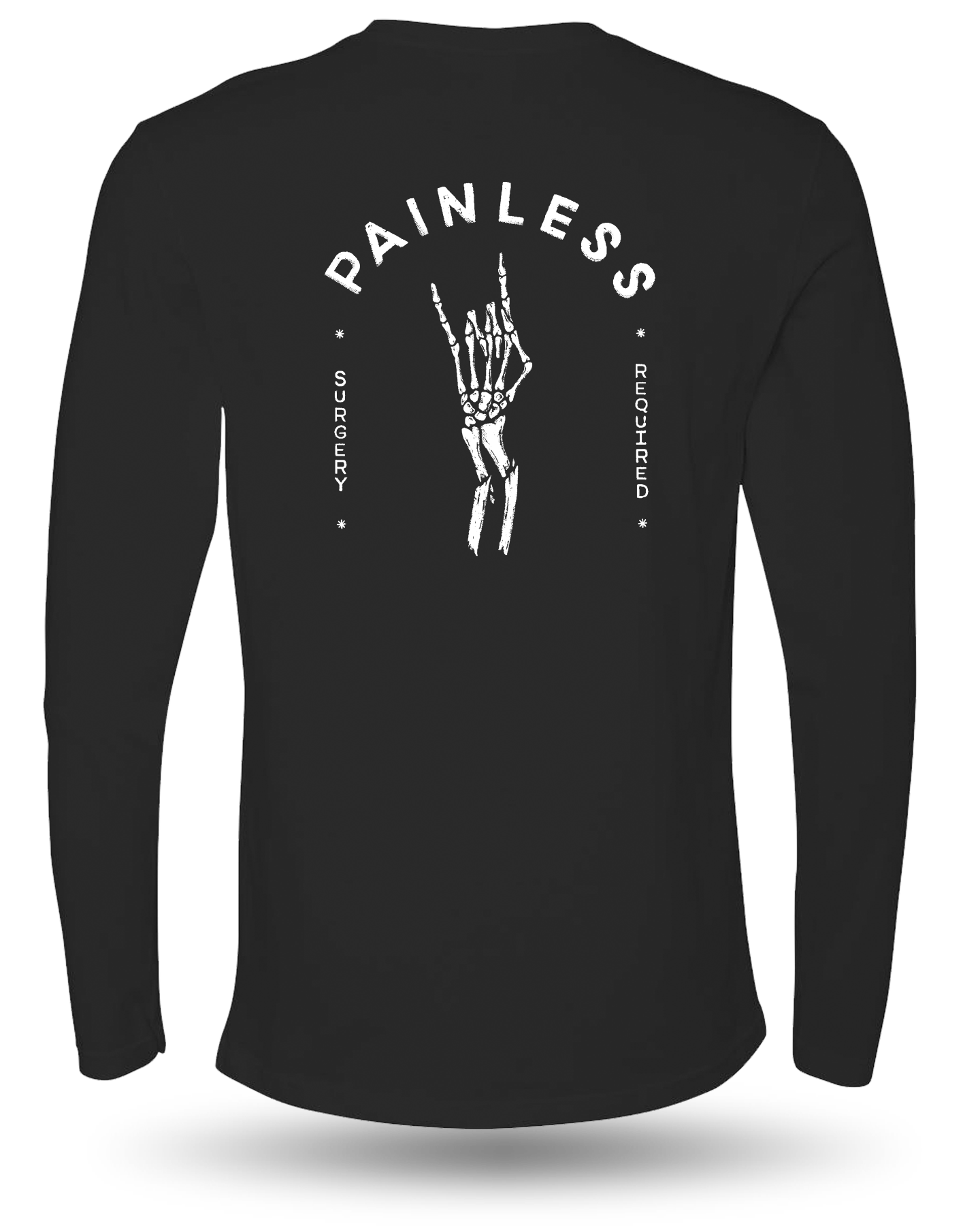 HOUSTON JONES PAINLESS LONG SLEEVE - BLACK