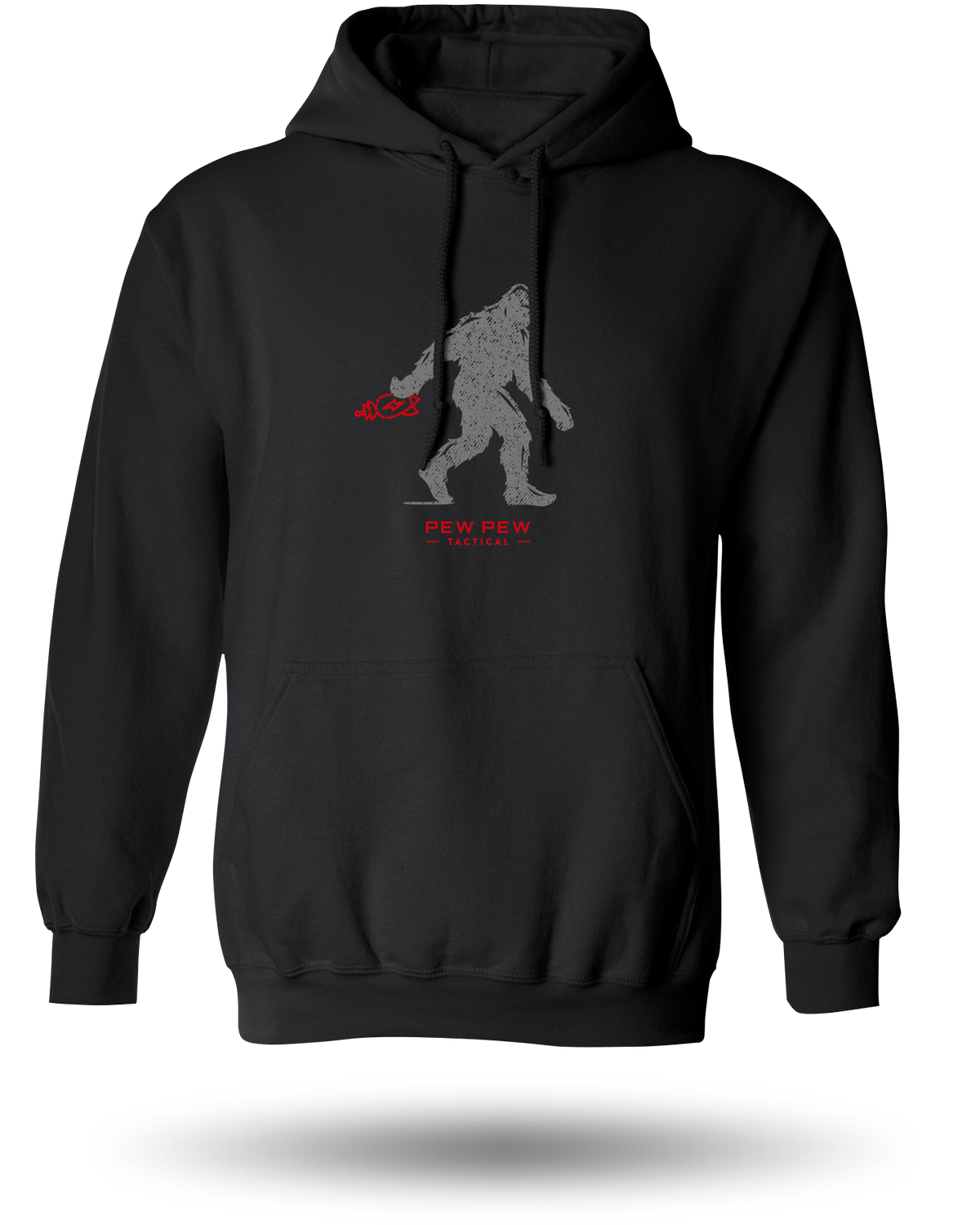 PEW PEW TACTICAL BIGFOOT HOODIE - BLACK