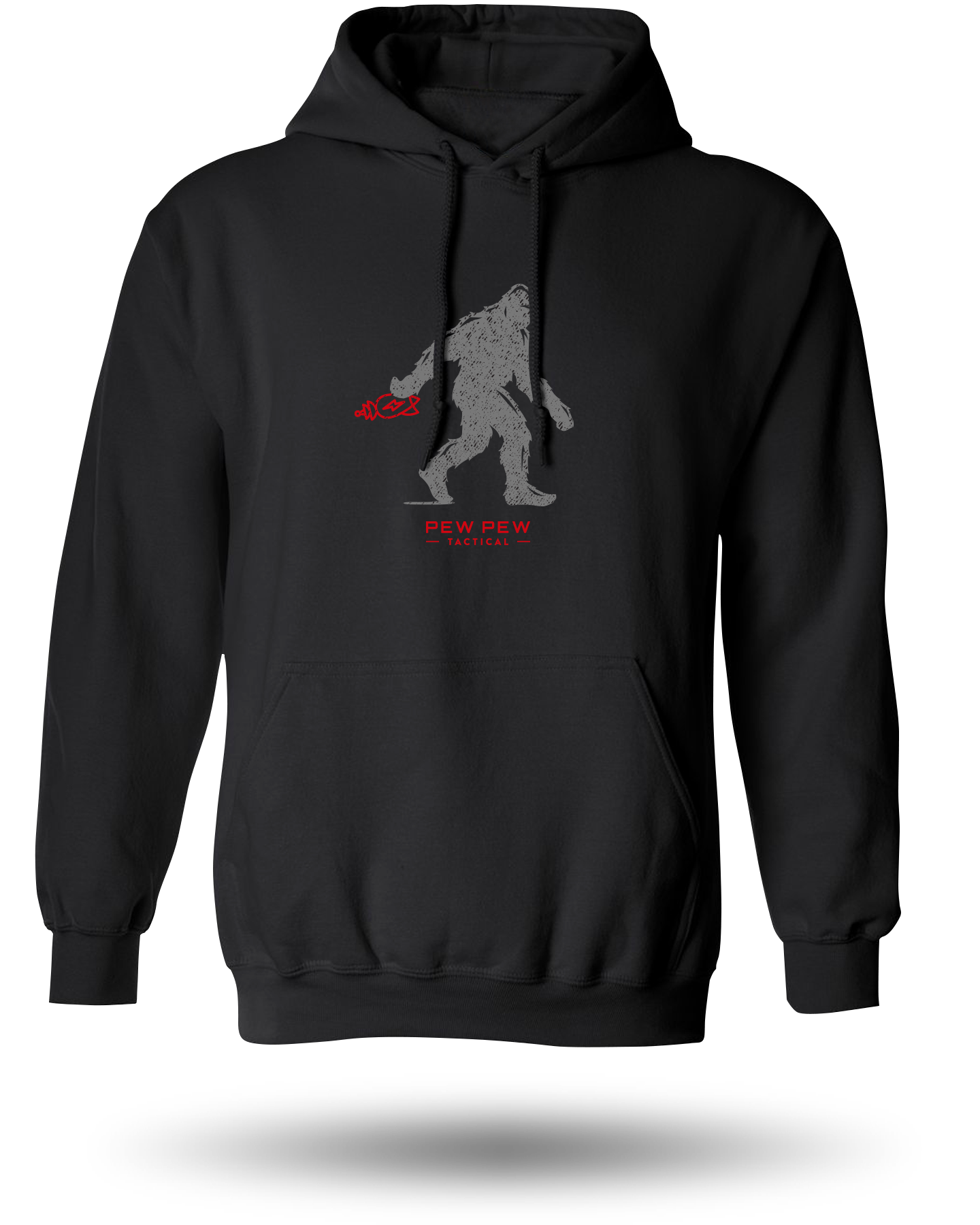 PEW PEW TACTICAL BIGFOOT HOODIE - BLACK