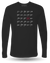 PEW PEW TACTICAL RETRO LASER GRID LONG SLEEVE - BLACK