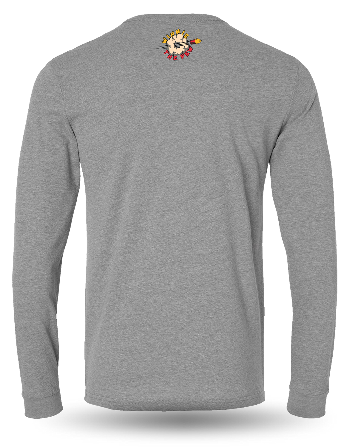 THE HOOD LONG SLEEVE - GRAY