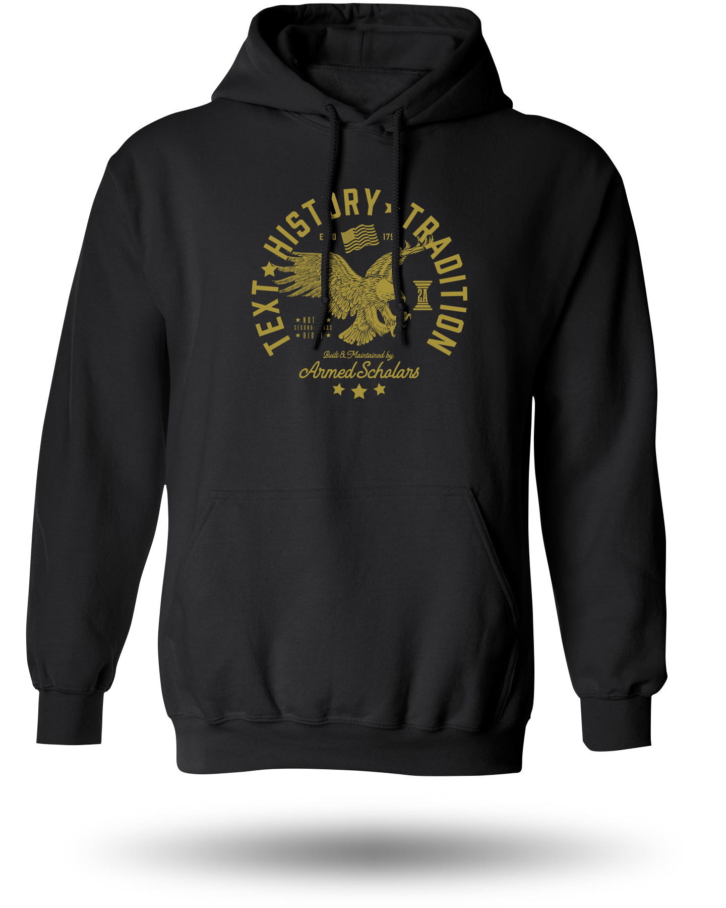 Text, History, and Tradition HOODIE