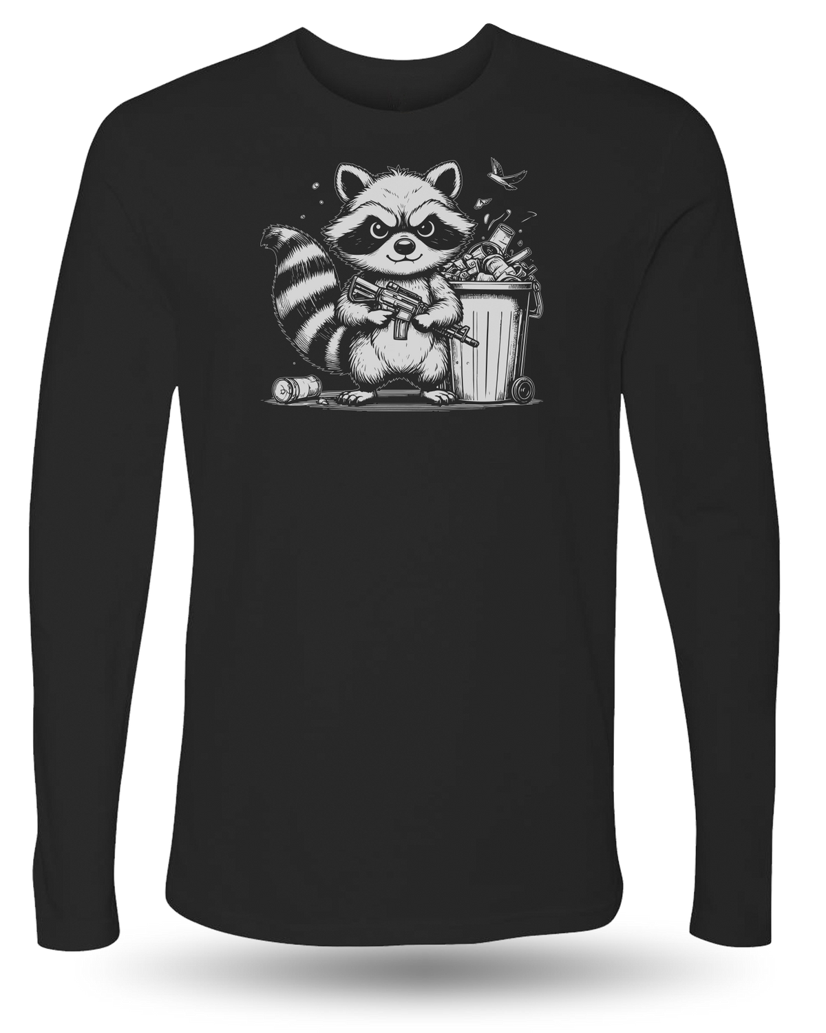 TIBERIUS THE TRASH PANDA LONG SLEEVE - 2 COLORS
