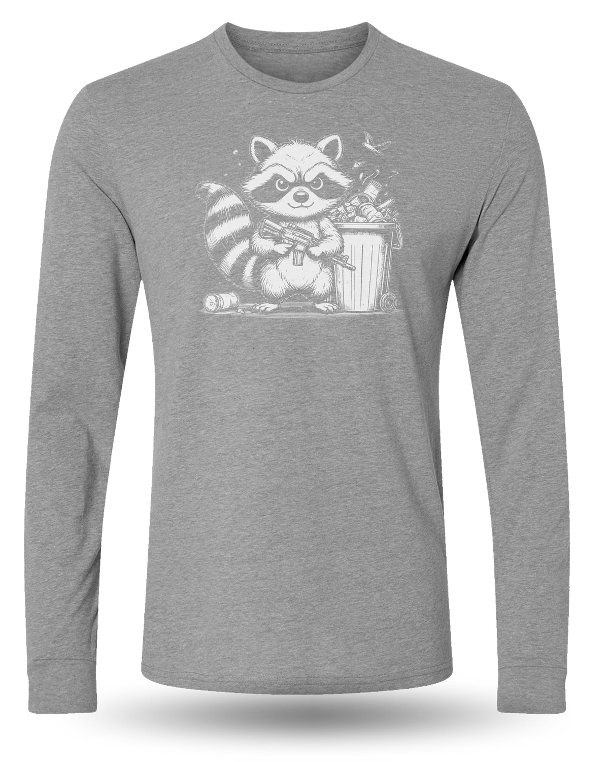 TIBERIUS THE TRASH PANDA LONG SLEEVE - 2 COLORS
