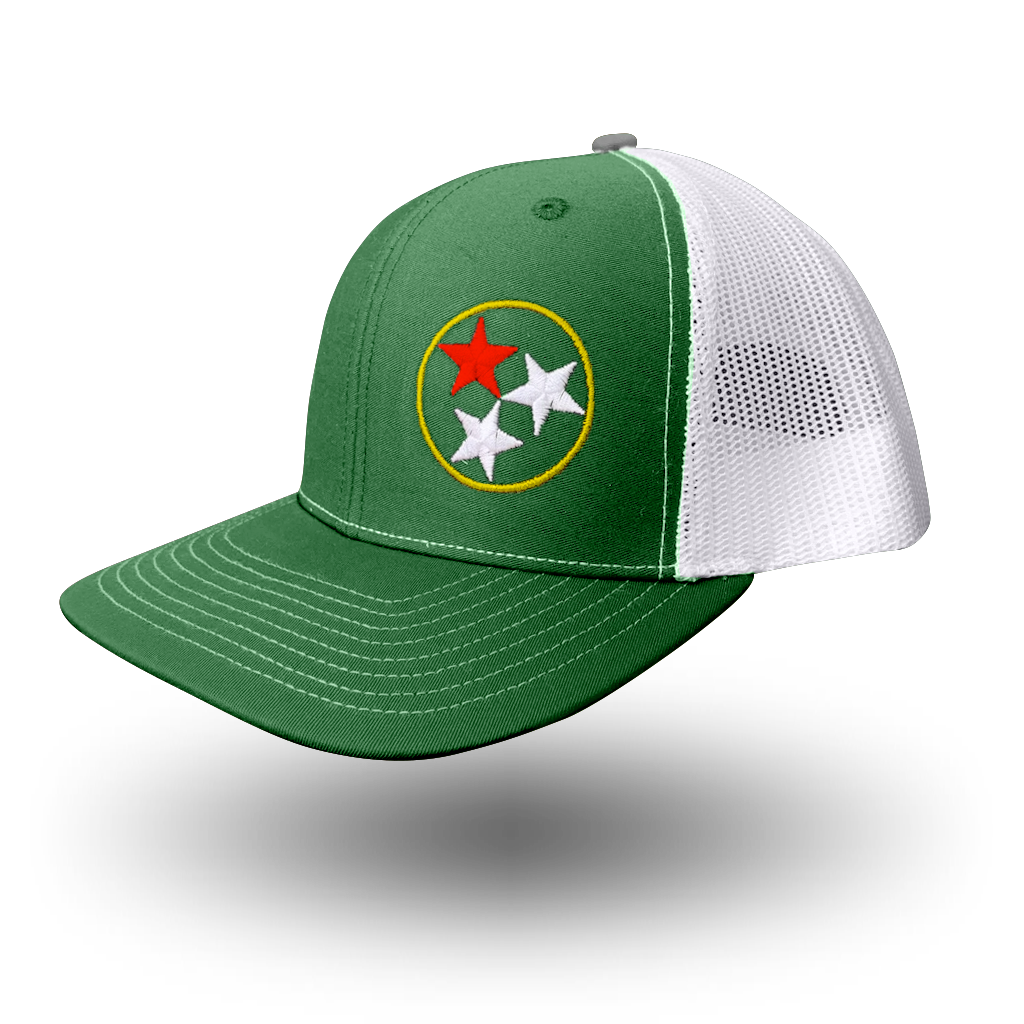 THE AUGUSTA TRISTAR TRUCKER HAT