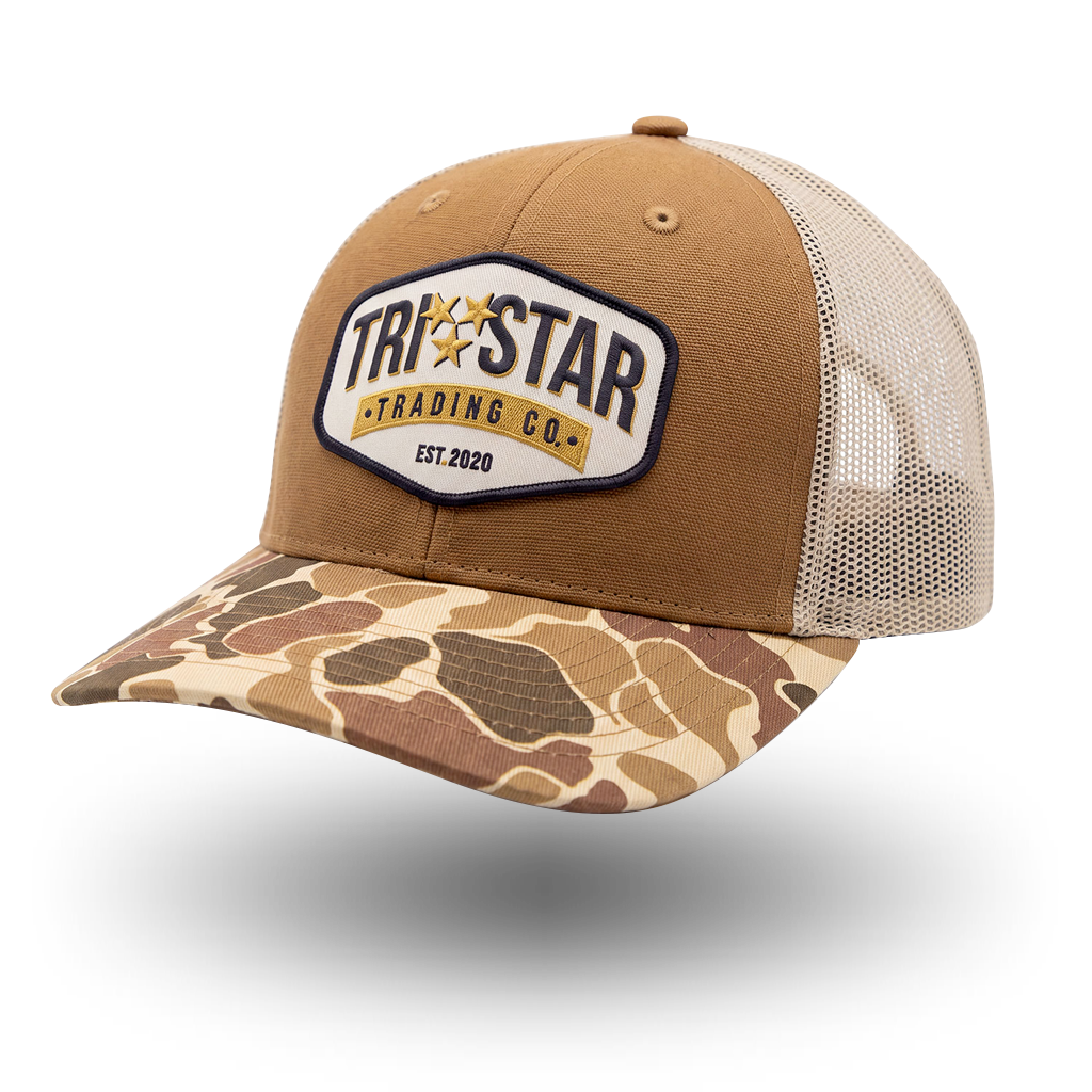TRISTAR CAMO TRUCKER HAT