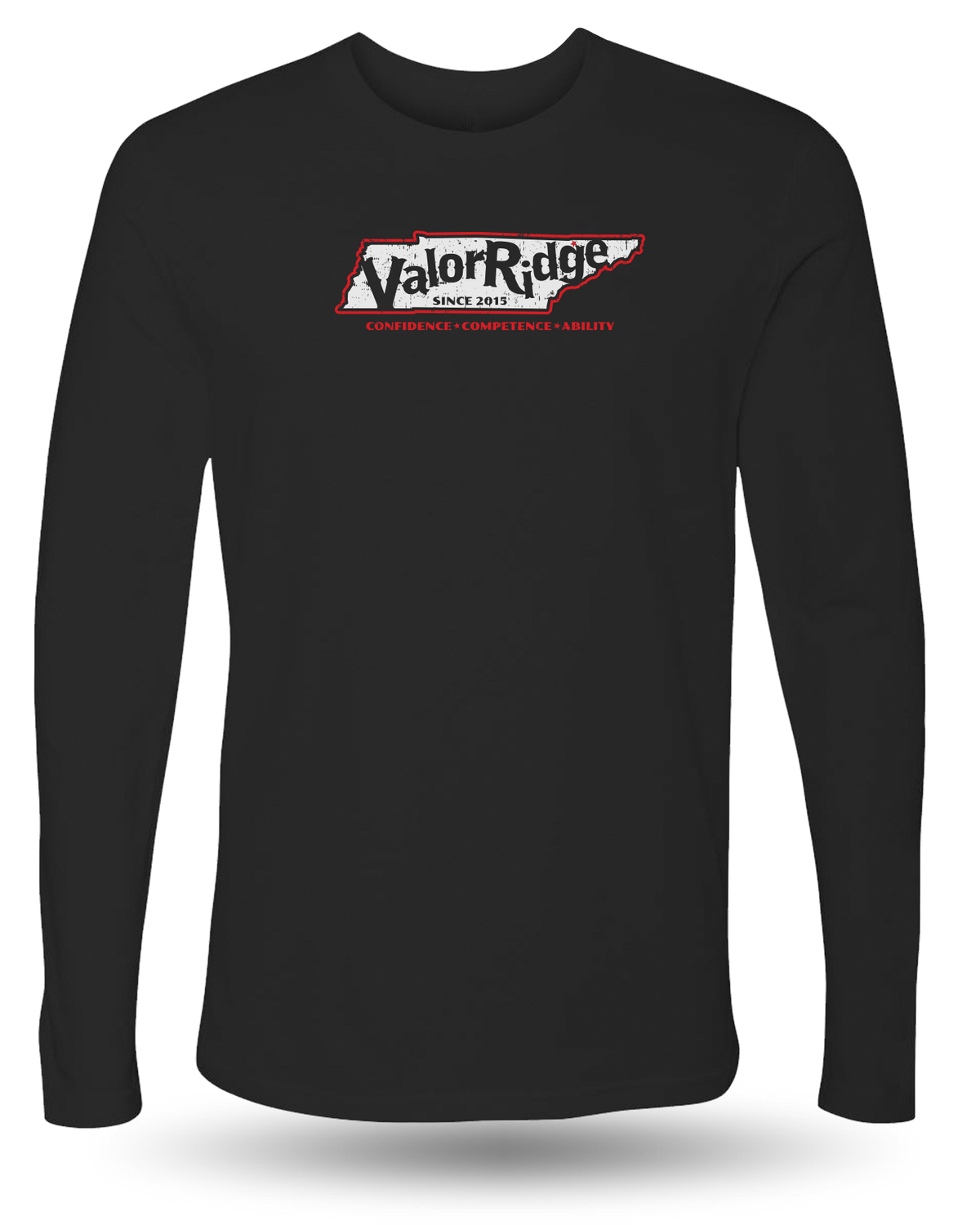 VALOR RIDGE TENNESSEE LONG SLEEVE - BLACK