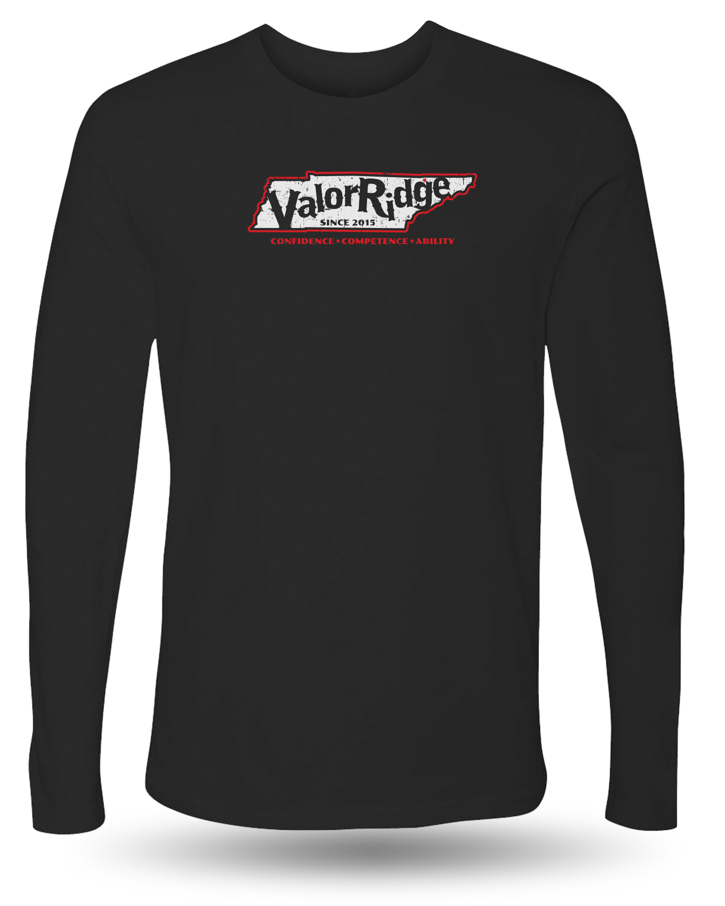 VALOR RIDGE TENNESSEE LONG SLEEVE - BLACK