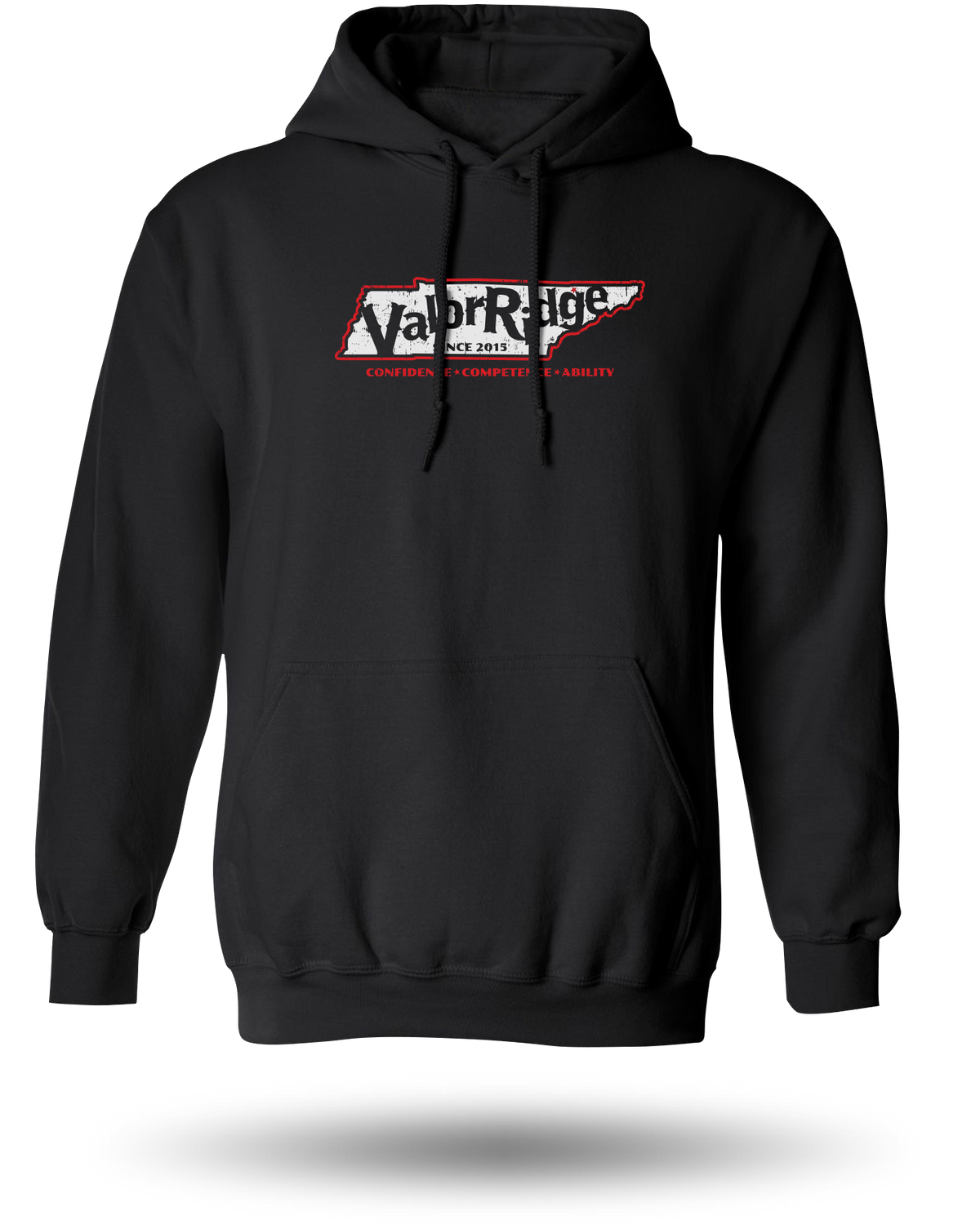 VALOR RIDGE TENNESSEE HOODIE - BLACK