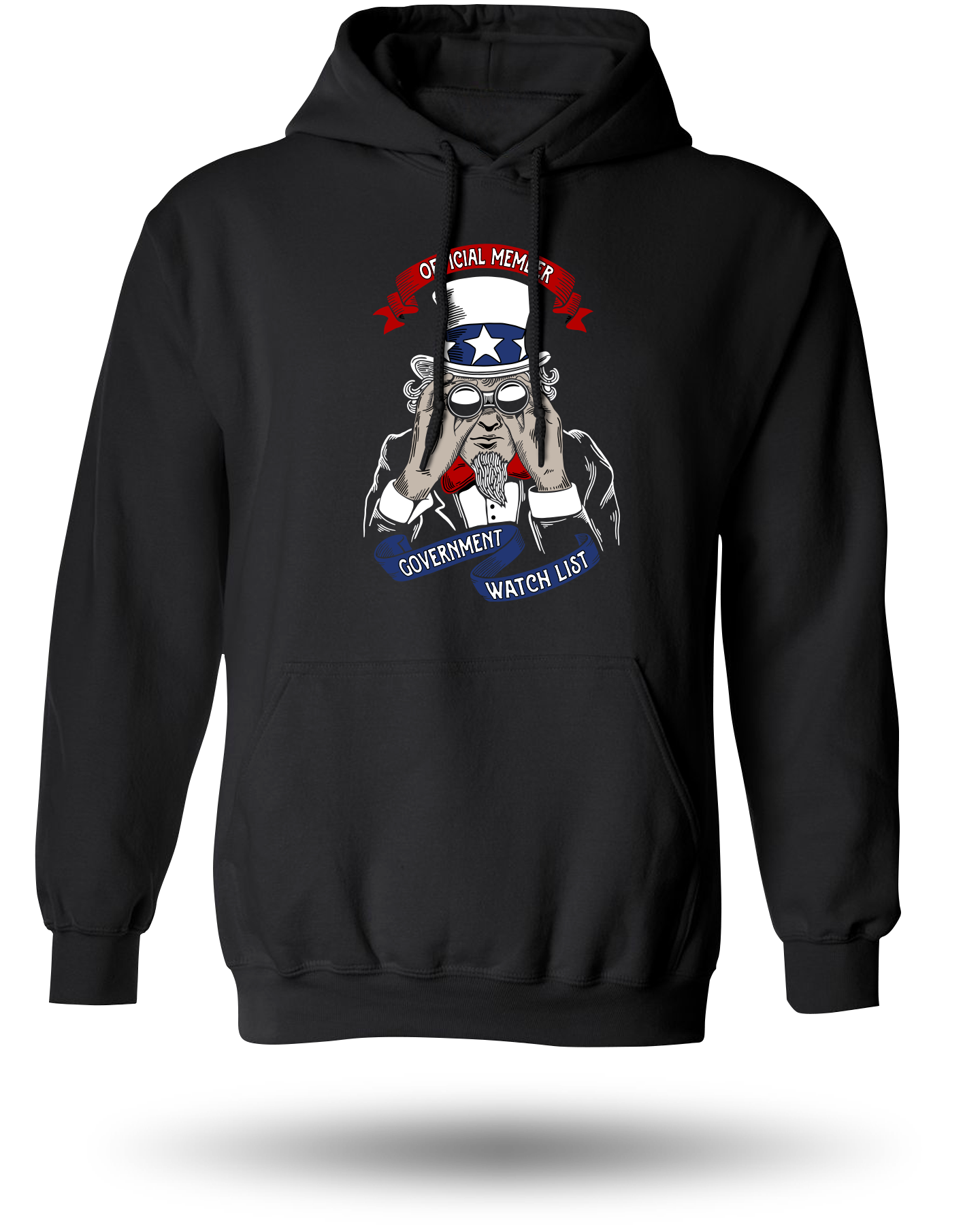 GOVERNMENT WATCHLIST OFFICIAL MEMBER HOODIE