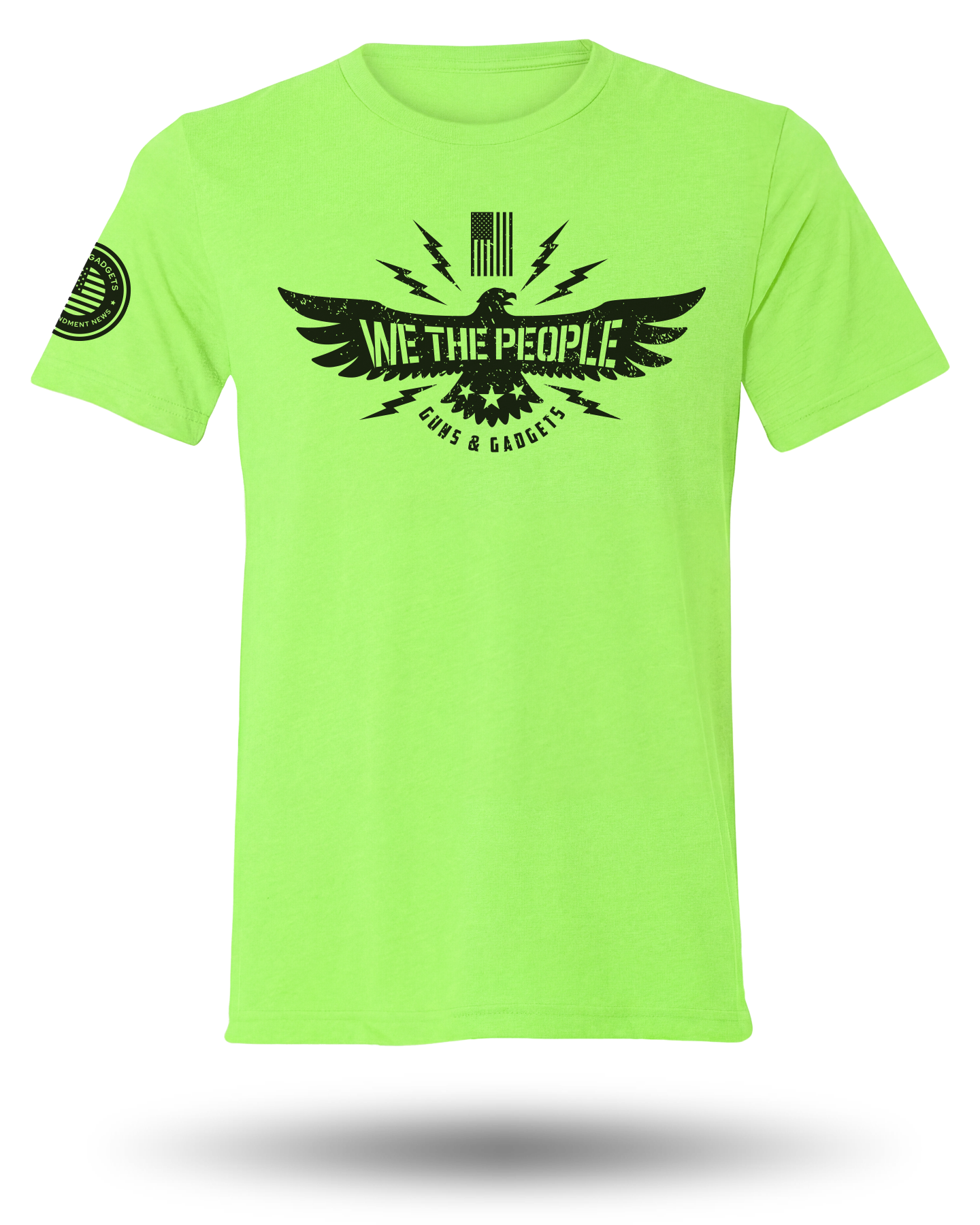 GUNS AND GADGETS WE THE PEOPLE TEE (HI-VIS)