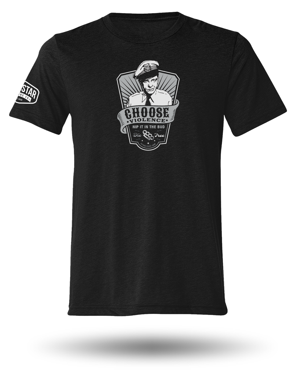 CHOOSE VIOLENCE TEE - BLACK (SM, MD, 4XL- 6XL)