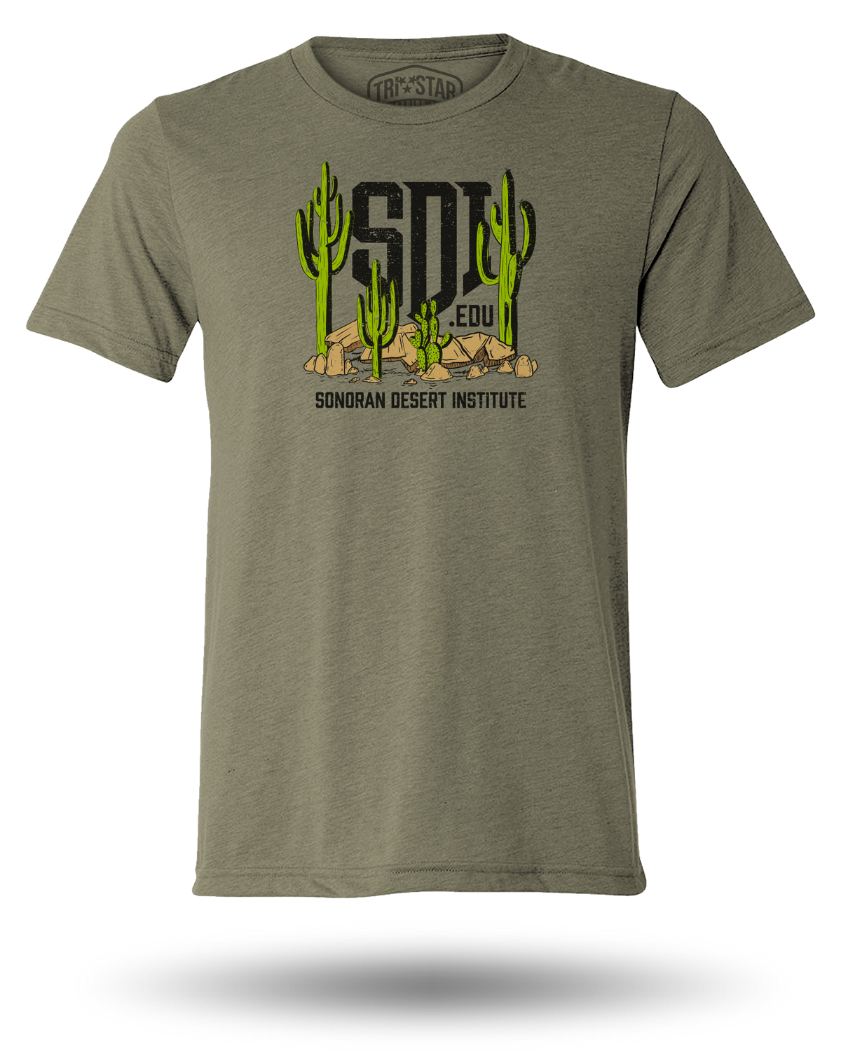 SDI CACTUS EDITION TEE - MILITARY GREEN