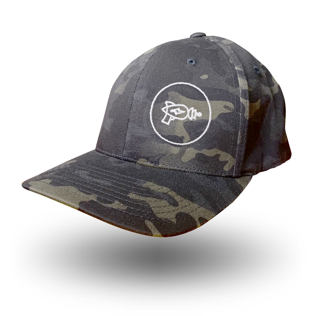 FLEXFIT PPT Laser Logo Black Multicam