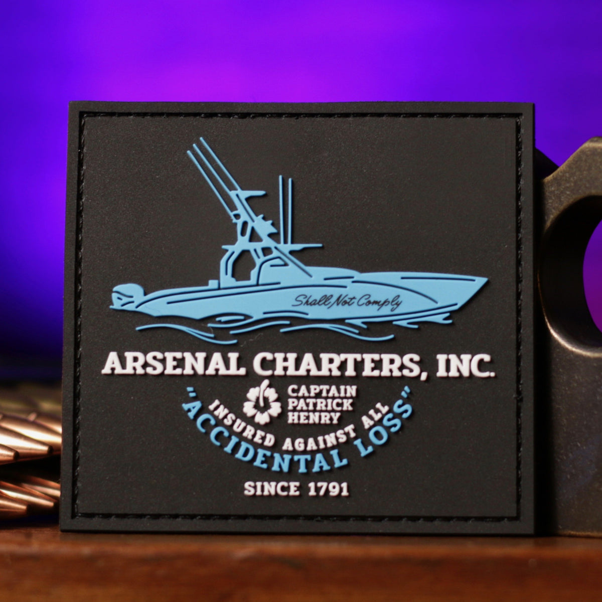 LOST MY THINGS IN A BOATING ACCIDENT PATCH