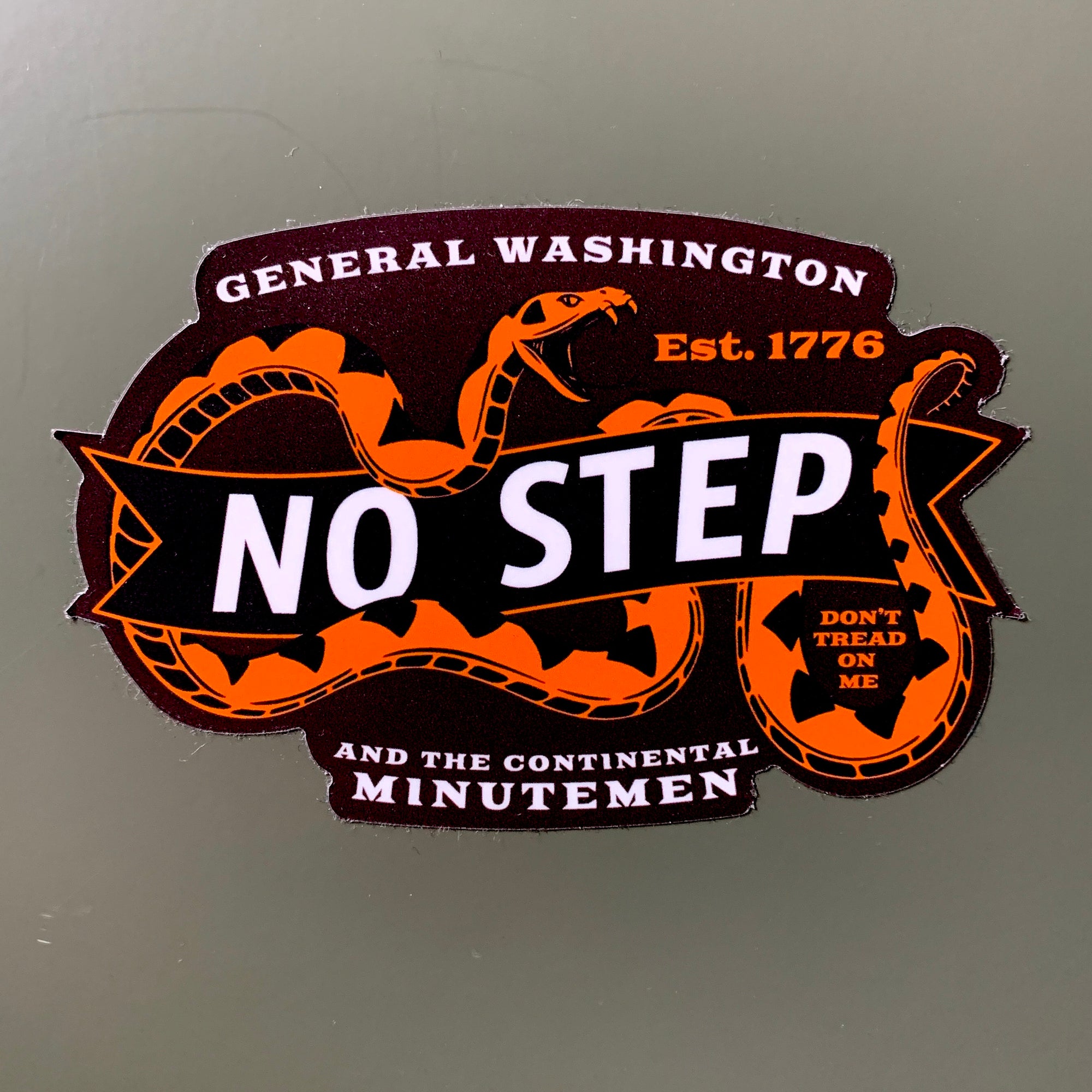 NO STEP DECAL