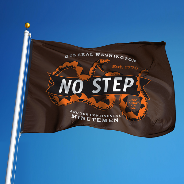 No Step Flag | Don't Tread On Me Outdoor Flag - TriStar Trading Co.