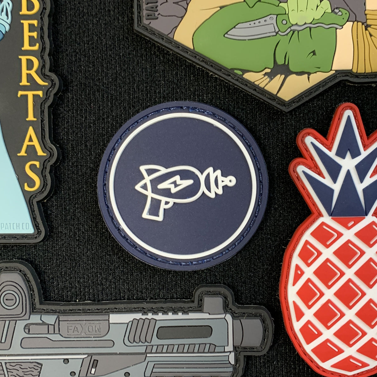 PEW PEW TACTICAL PATCH - NAVY